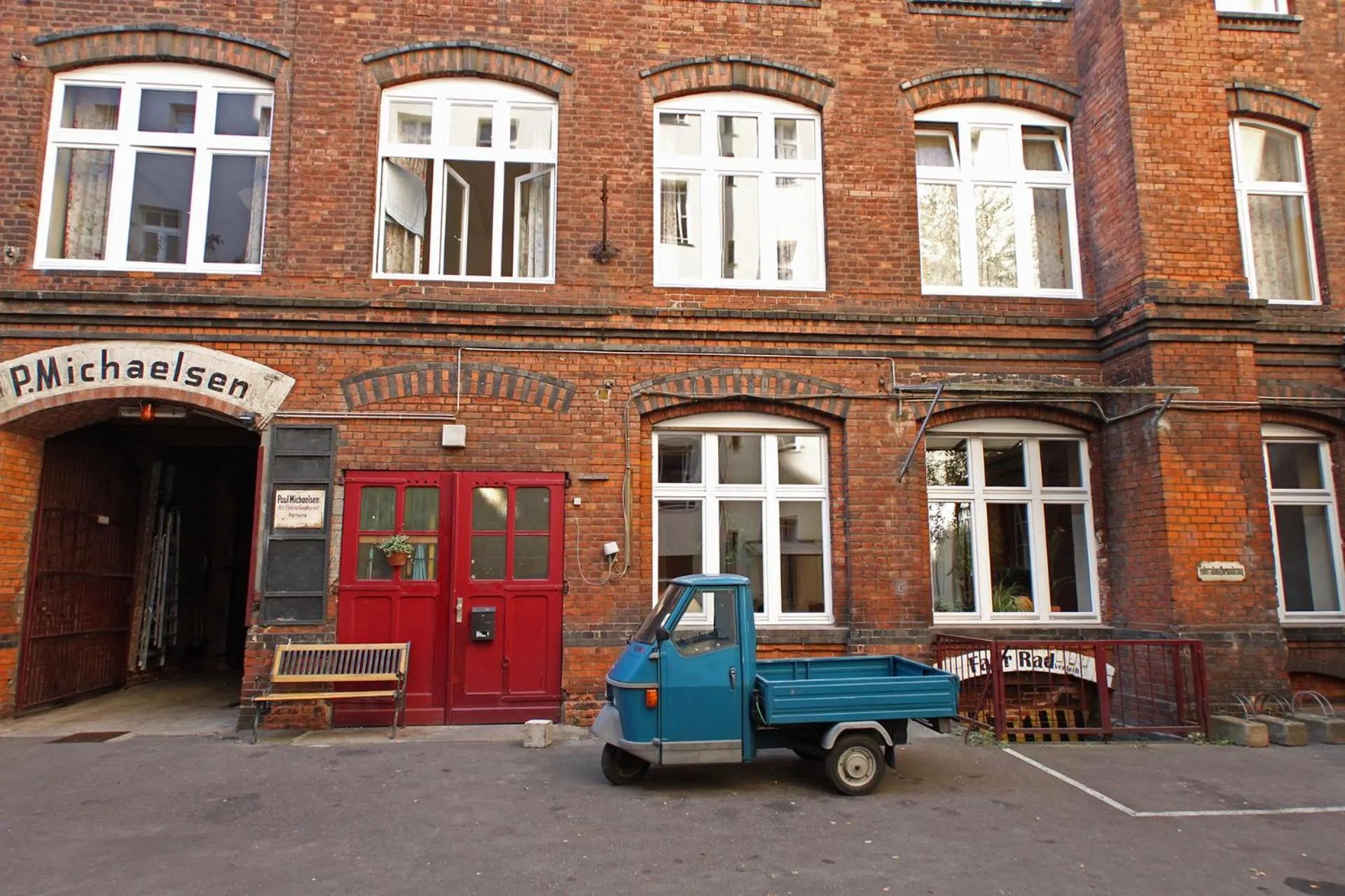 Property building in Die Fabrik - Hostel