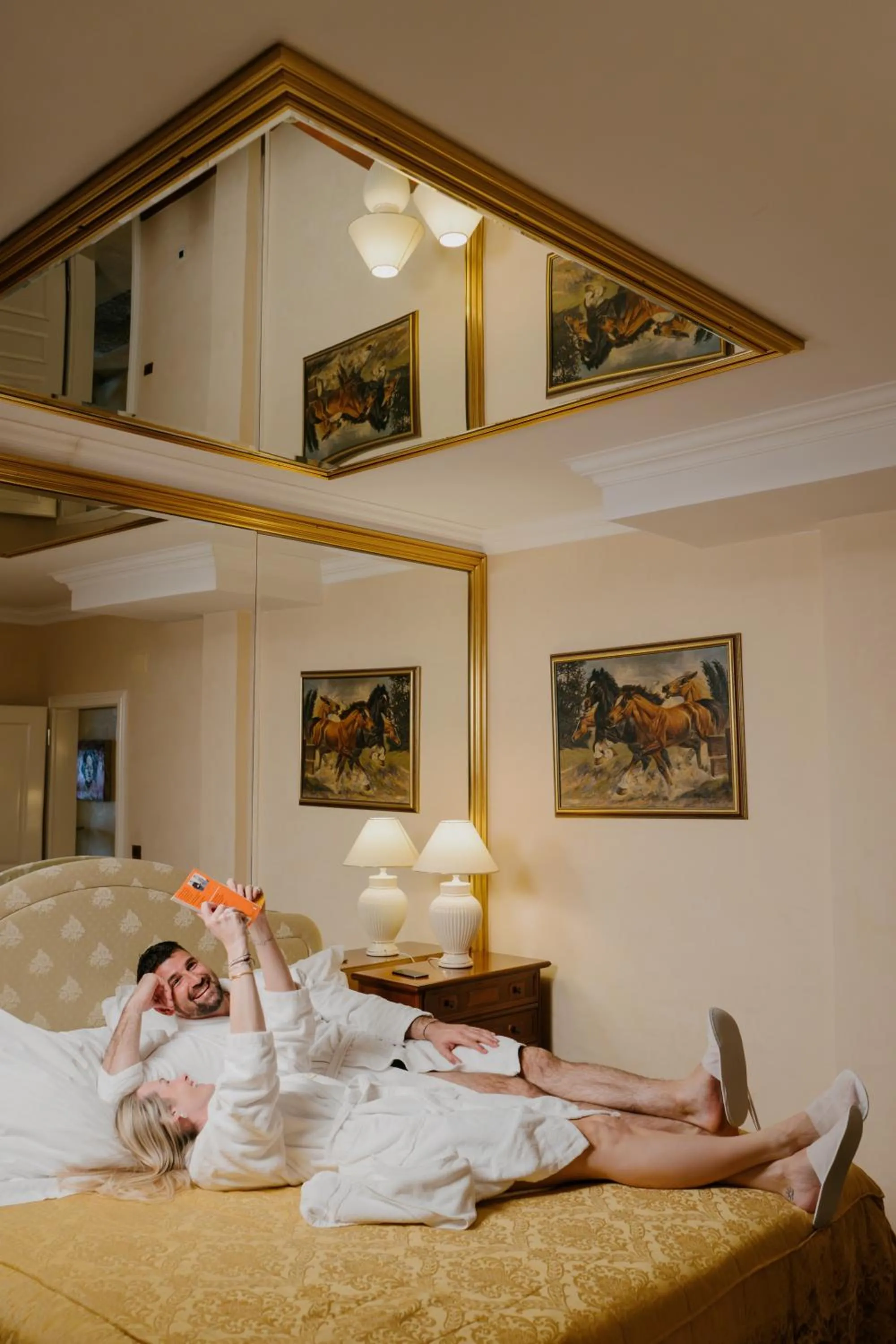 Bed in Hotel Niko