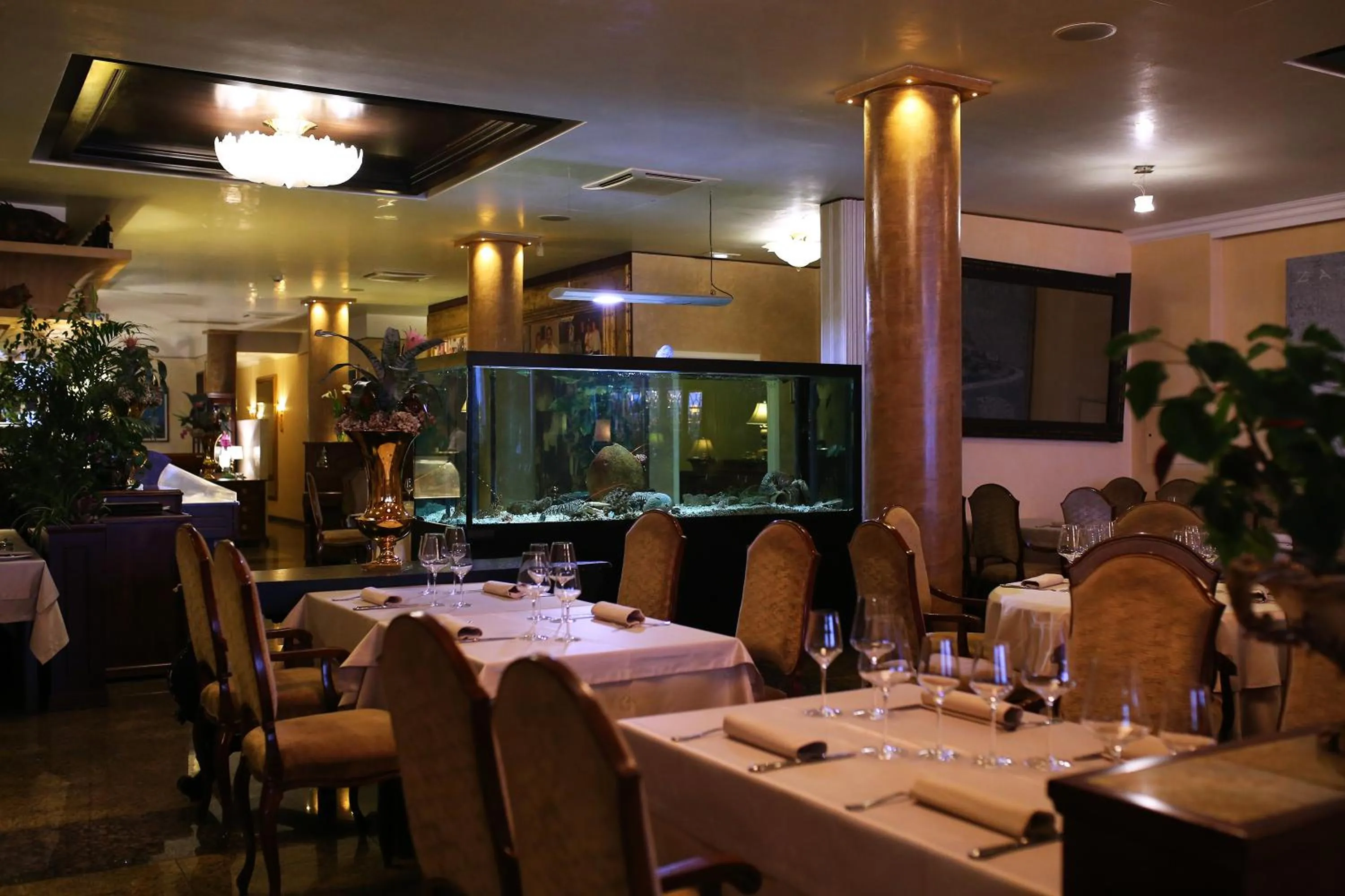 Dining area in Hotel Niko