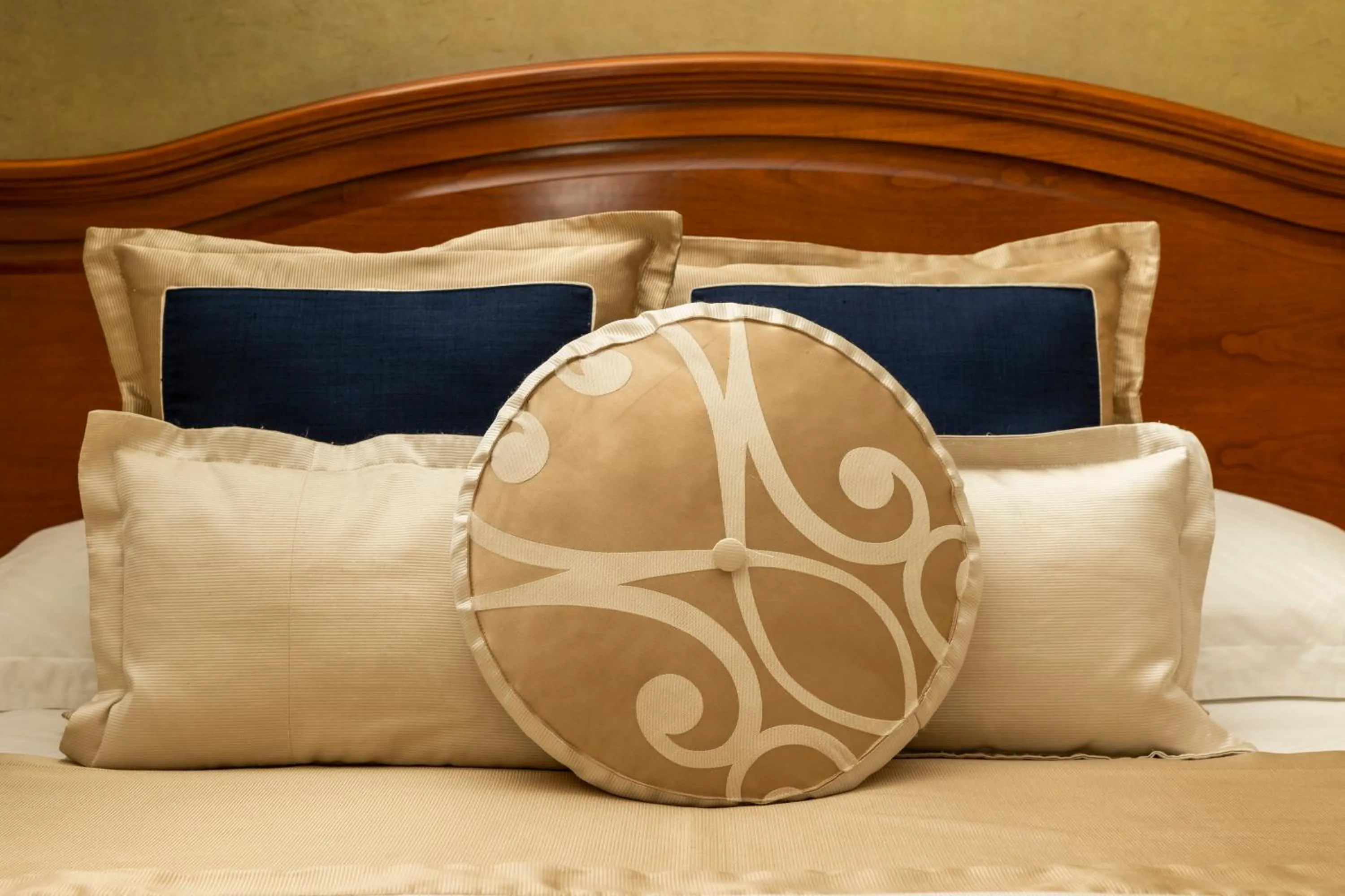 Decorative detail, Bed in Hotel Niko