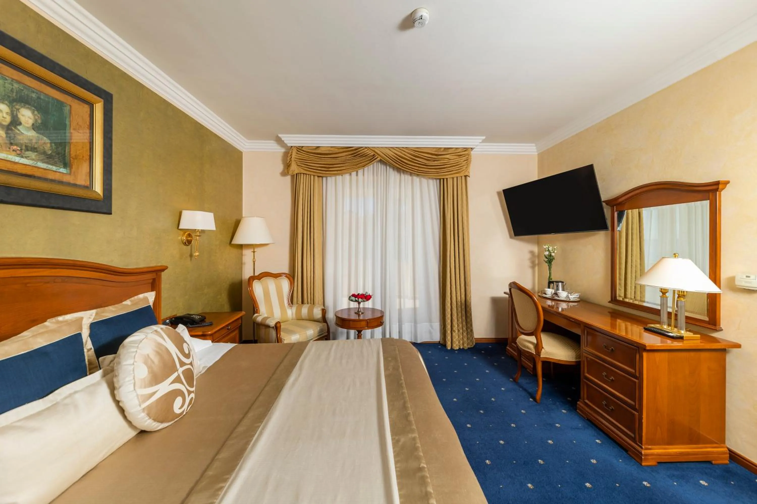 Bed in Hotel Niko