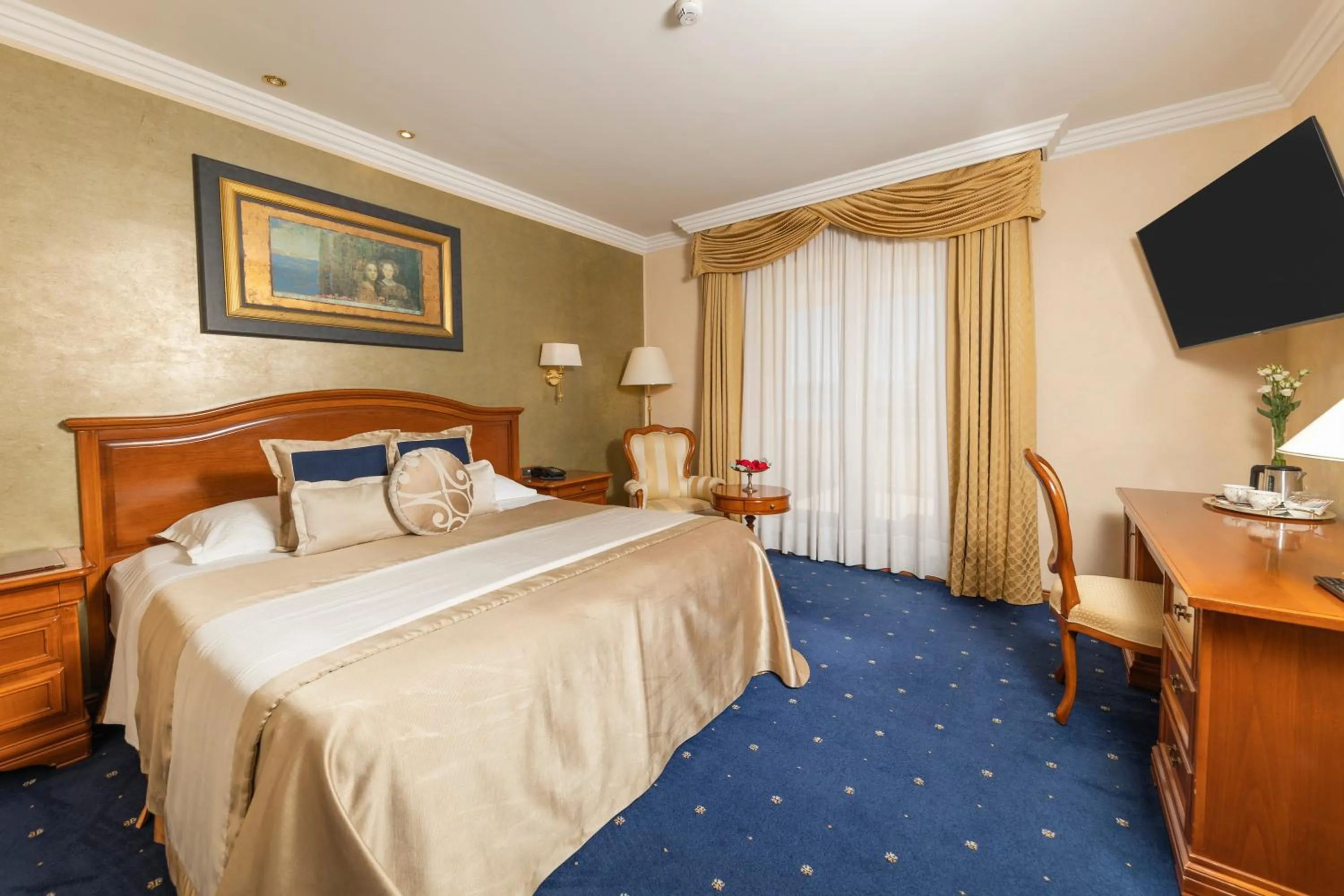 Bed in Hotel Niko