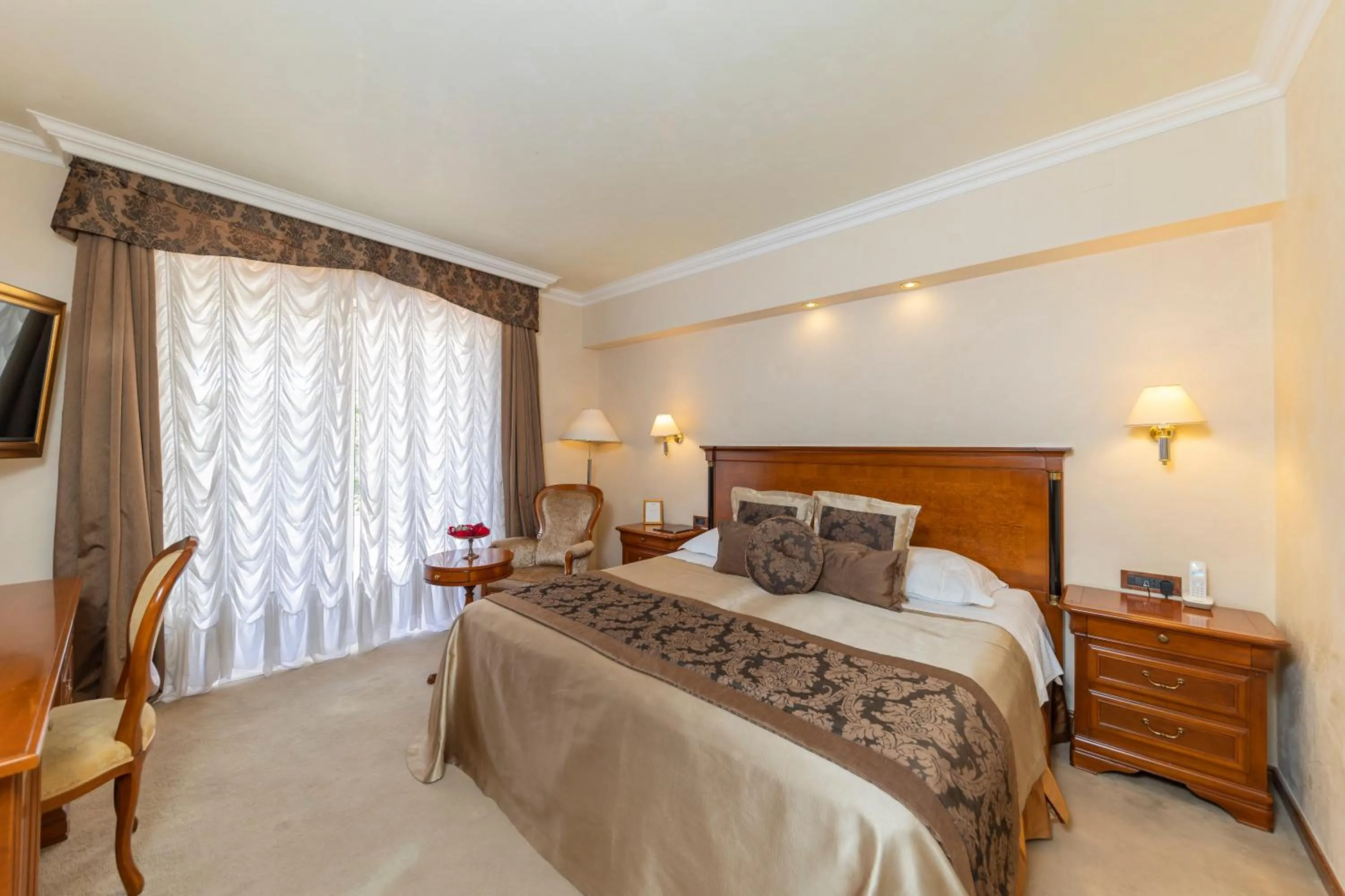 Bed in Hotel Niko