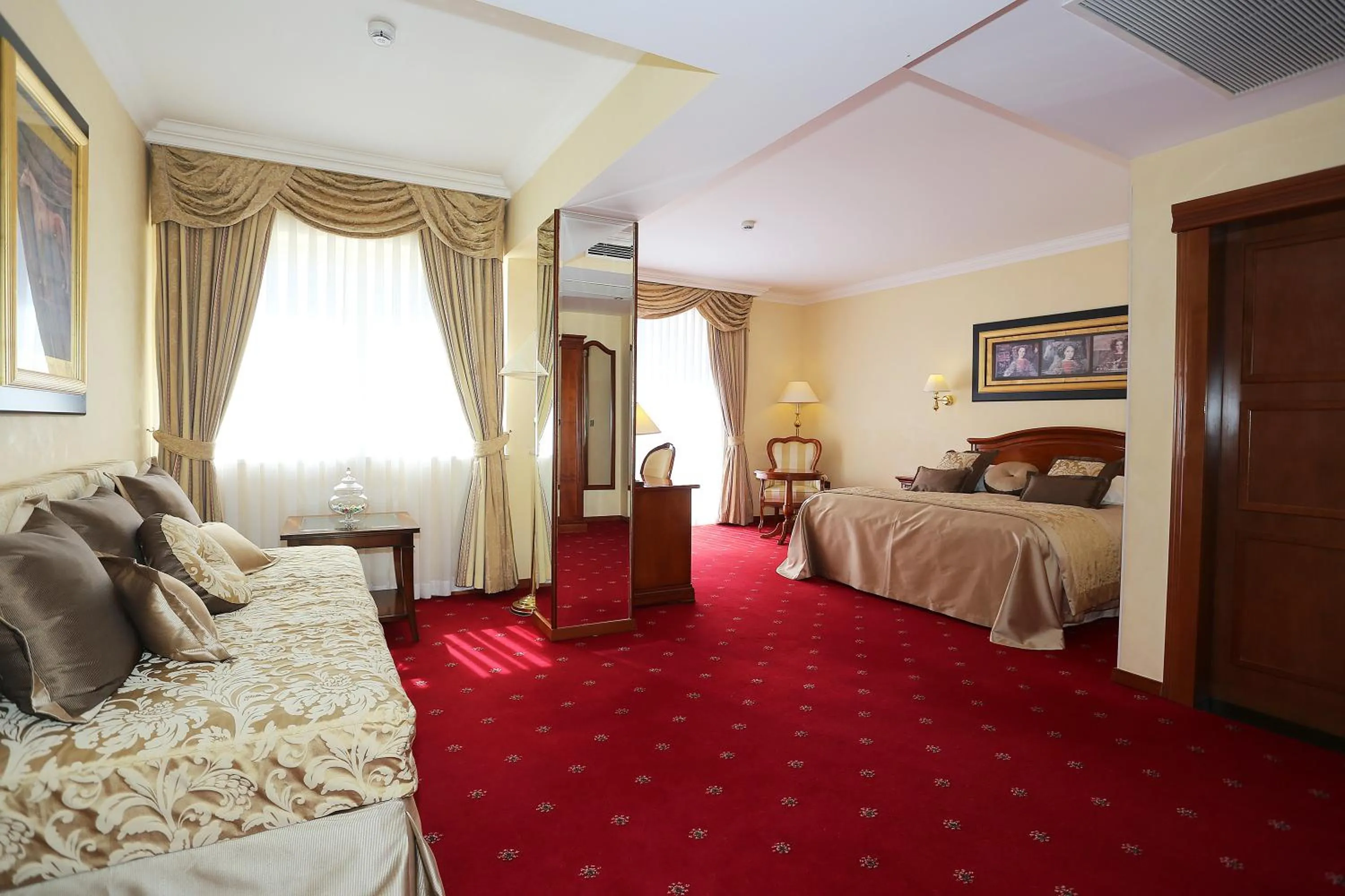 Bed in Hotel Niko