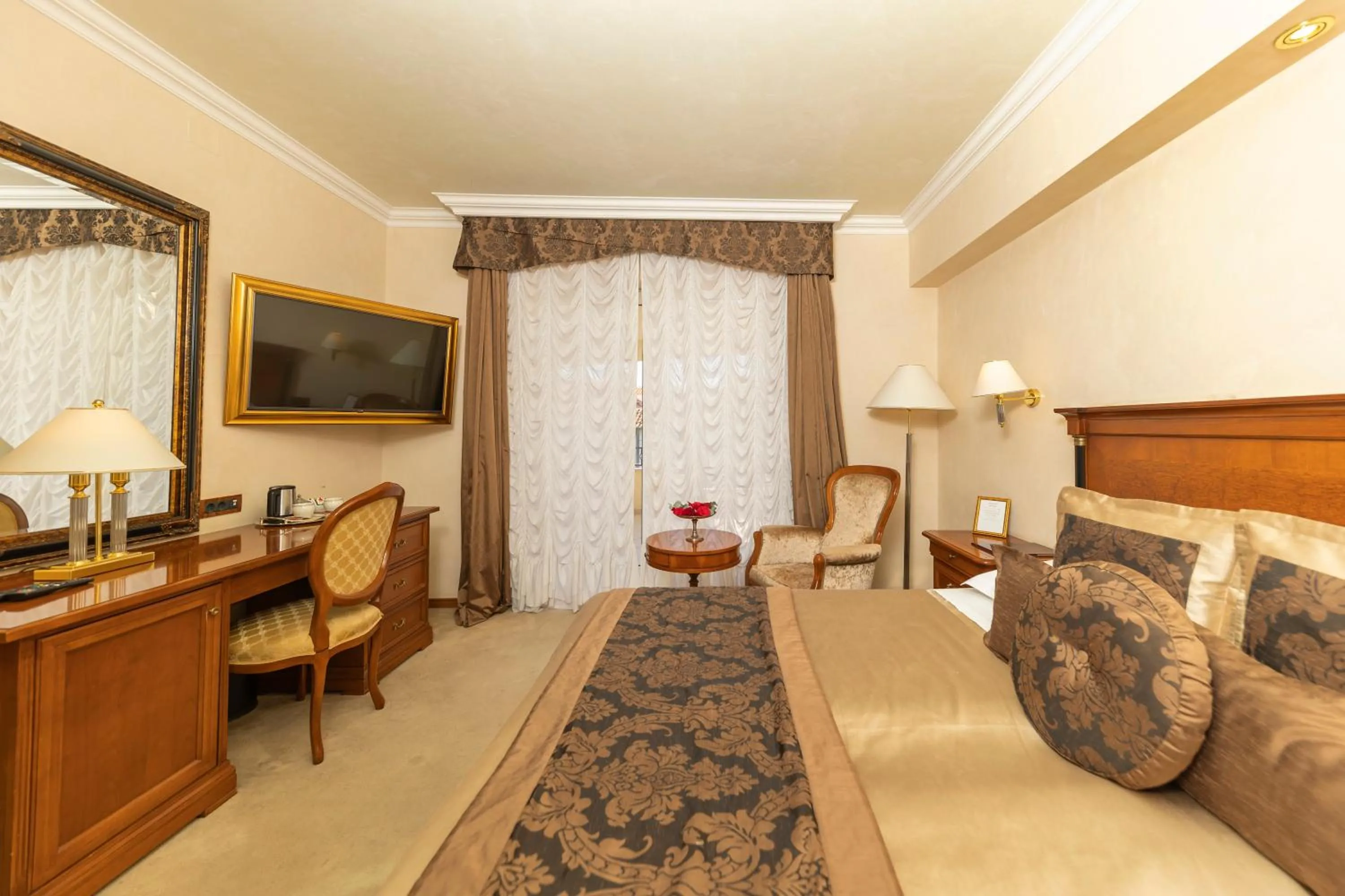 Bed in Hotel Niko