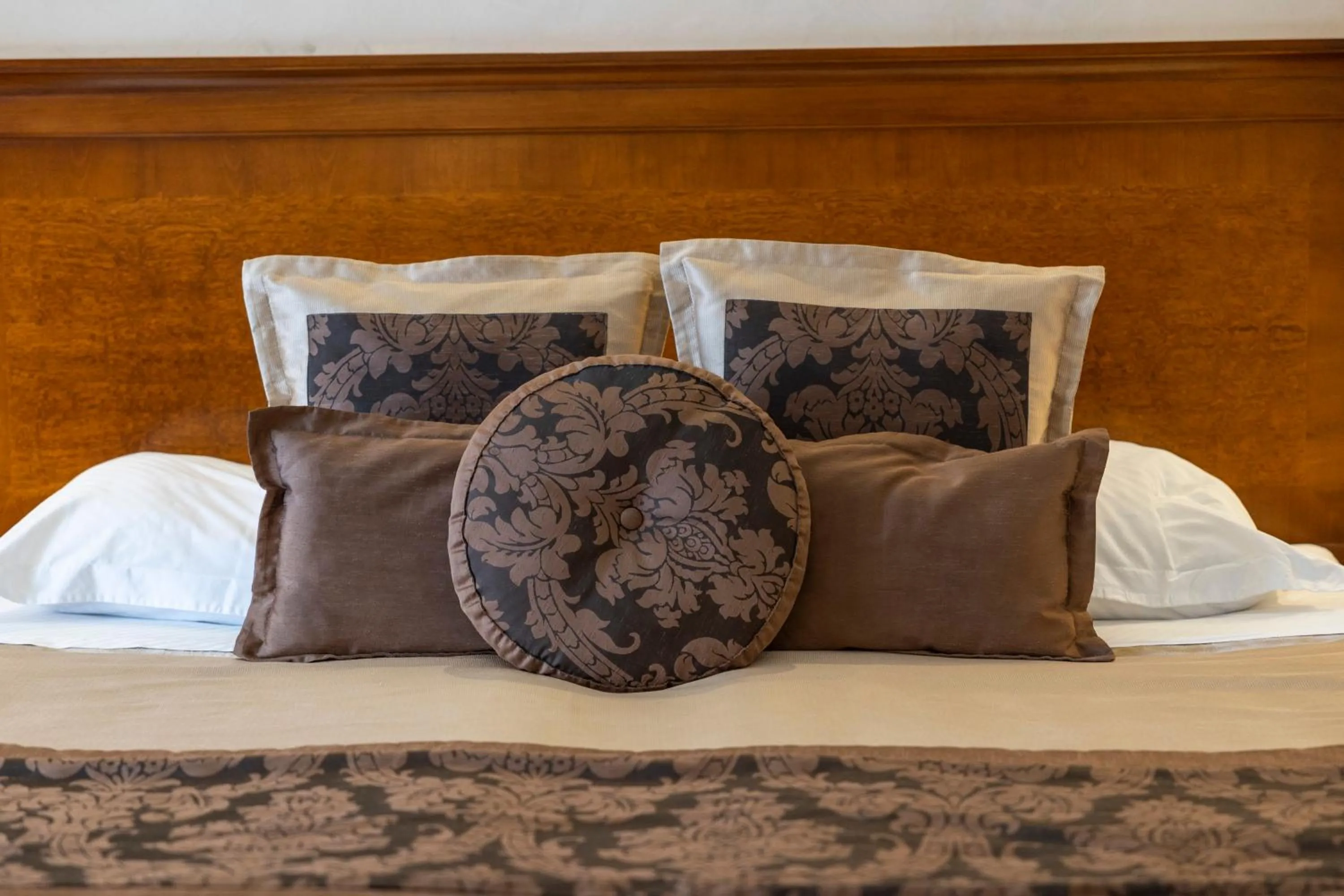 Decorative detail, Bed in Hotel Niko