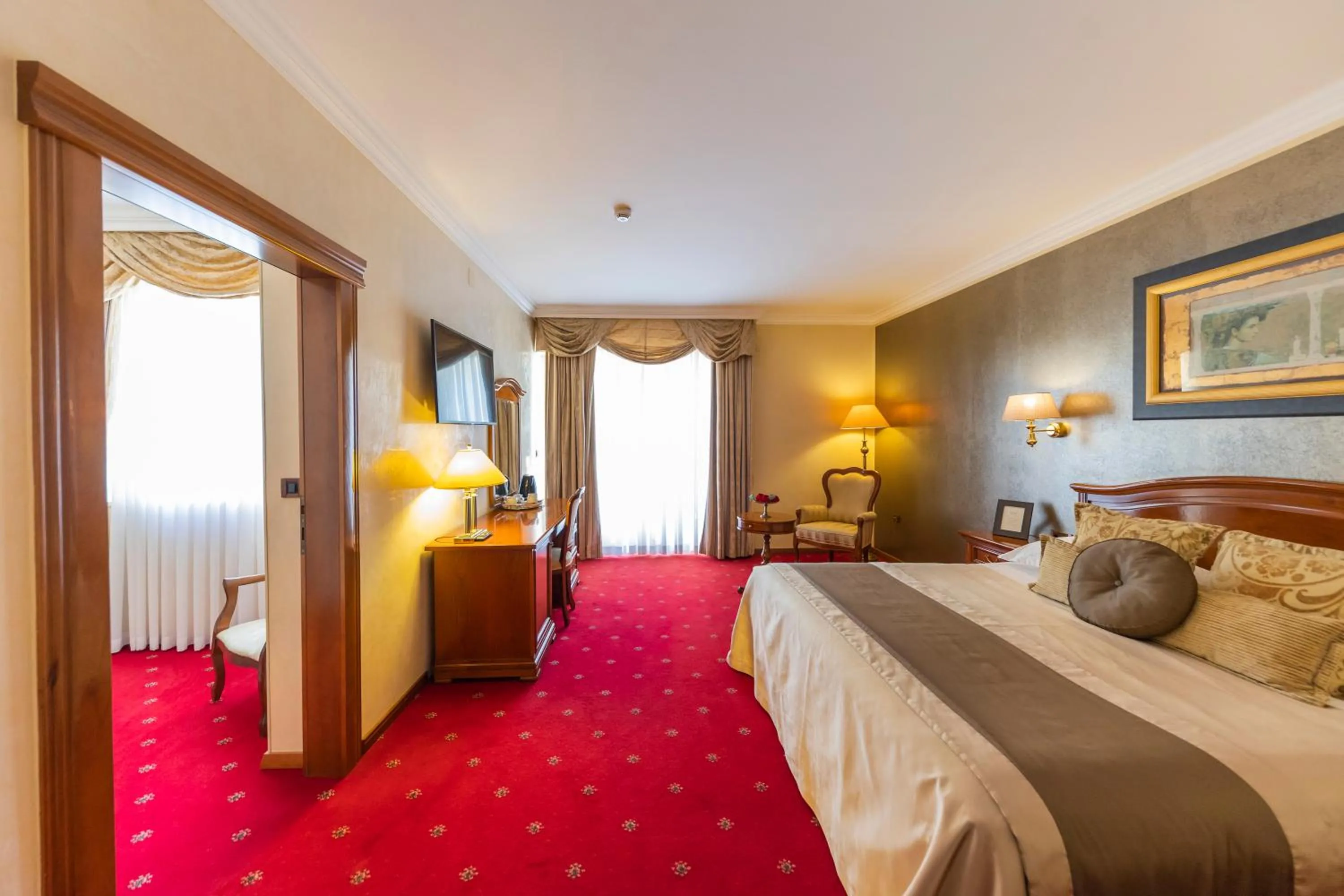 Bed in Hotel Niko