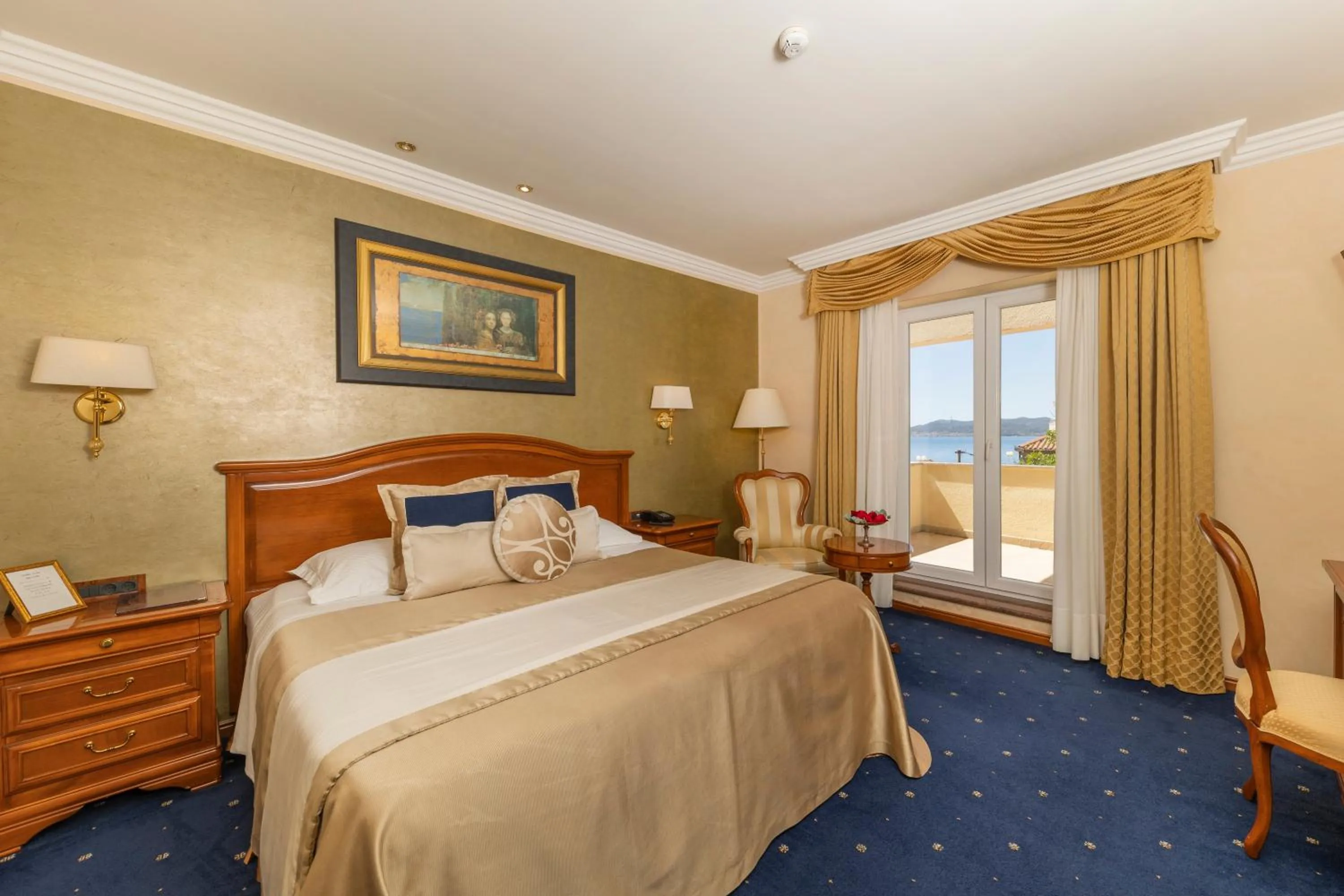 Bed in Hotel Niko