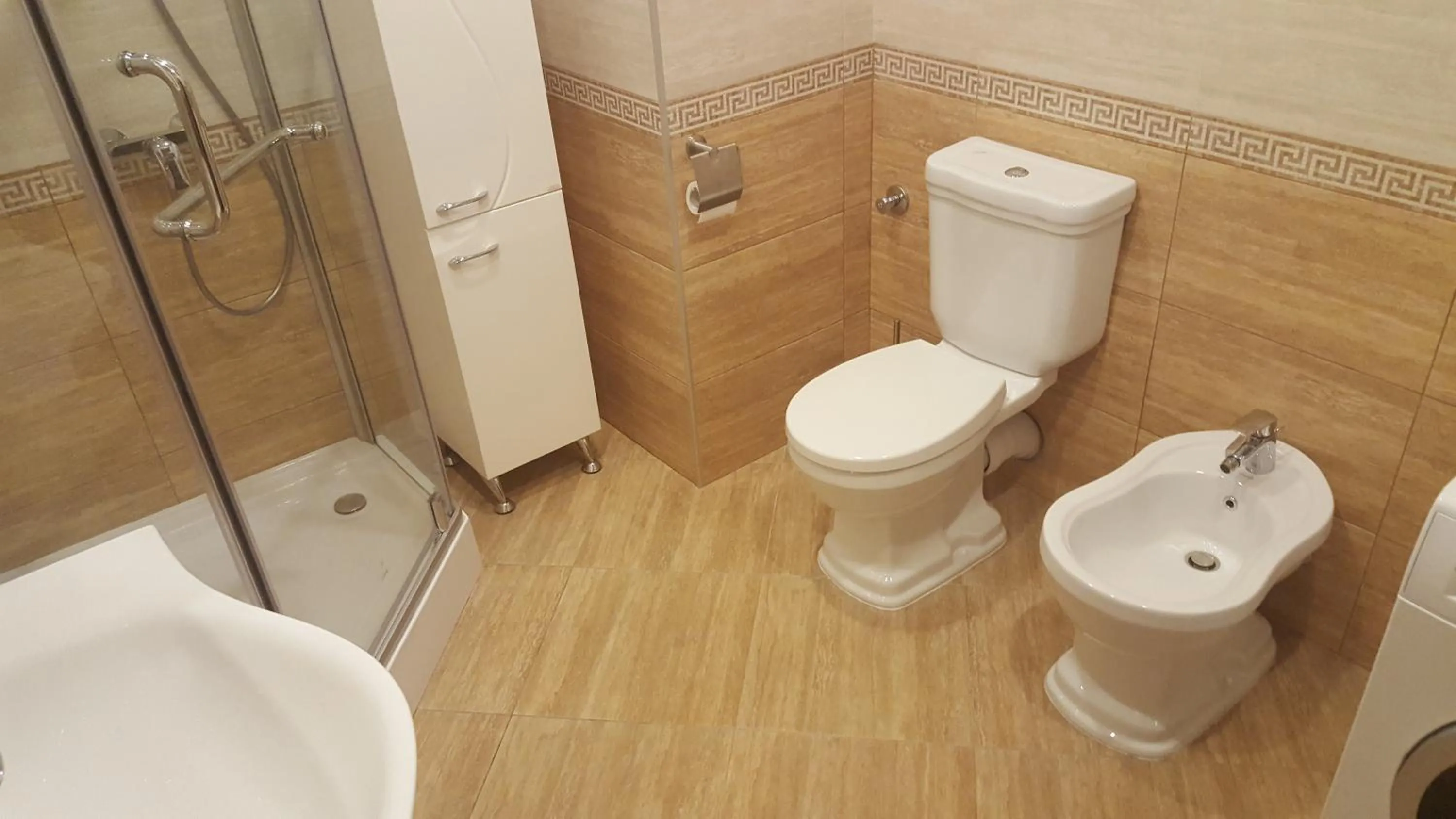 Shower in Mimino Apartment Deluxe First Line (C I)