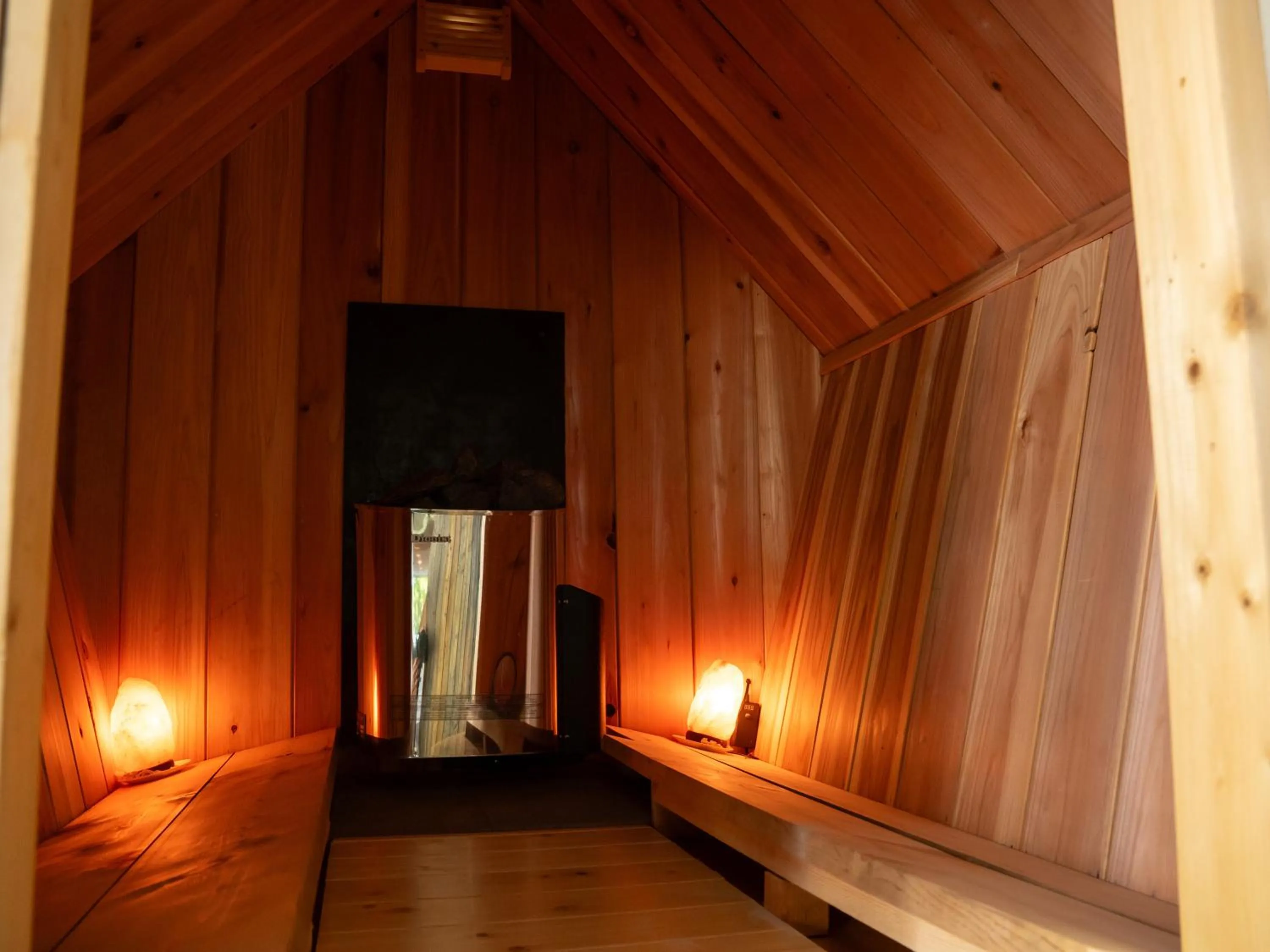 Sauna in Farm Garden Hotel