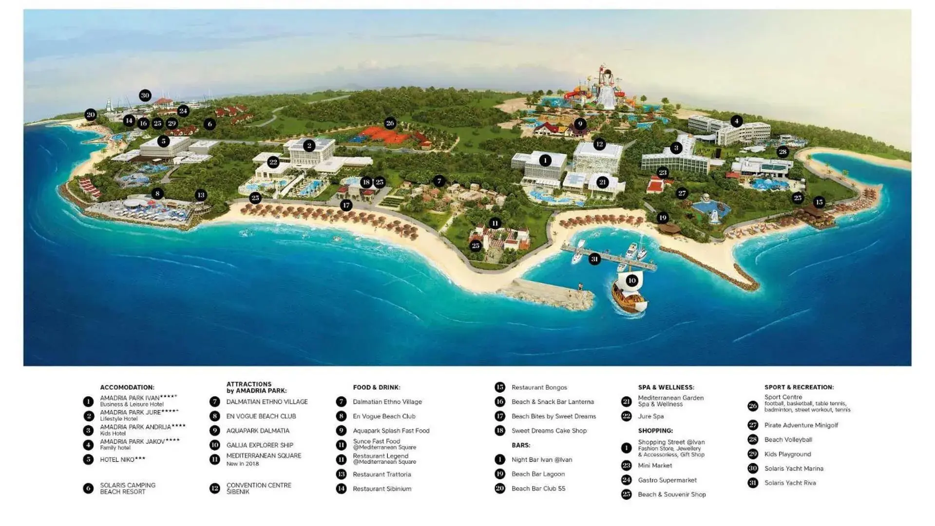 View (from property/room) in Amadria Park Beach Hotel Niko View (from property/room) in Amadria Park Beach Hotel Niko