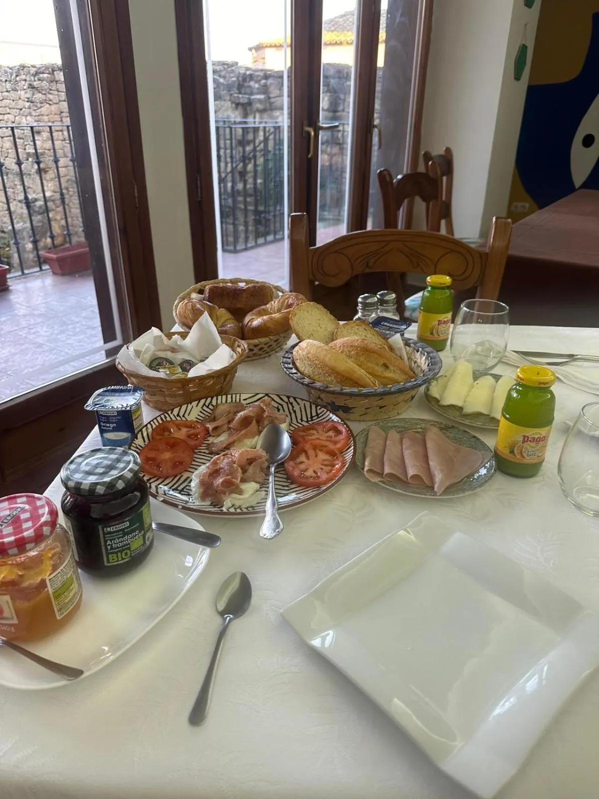 Breakfast in Hospedería Sádaba