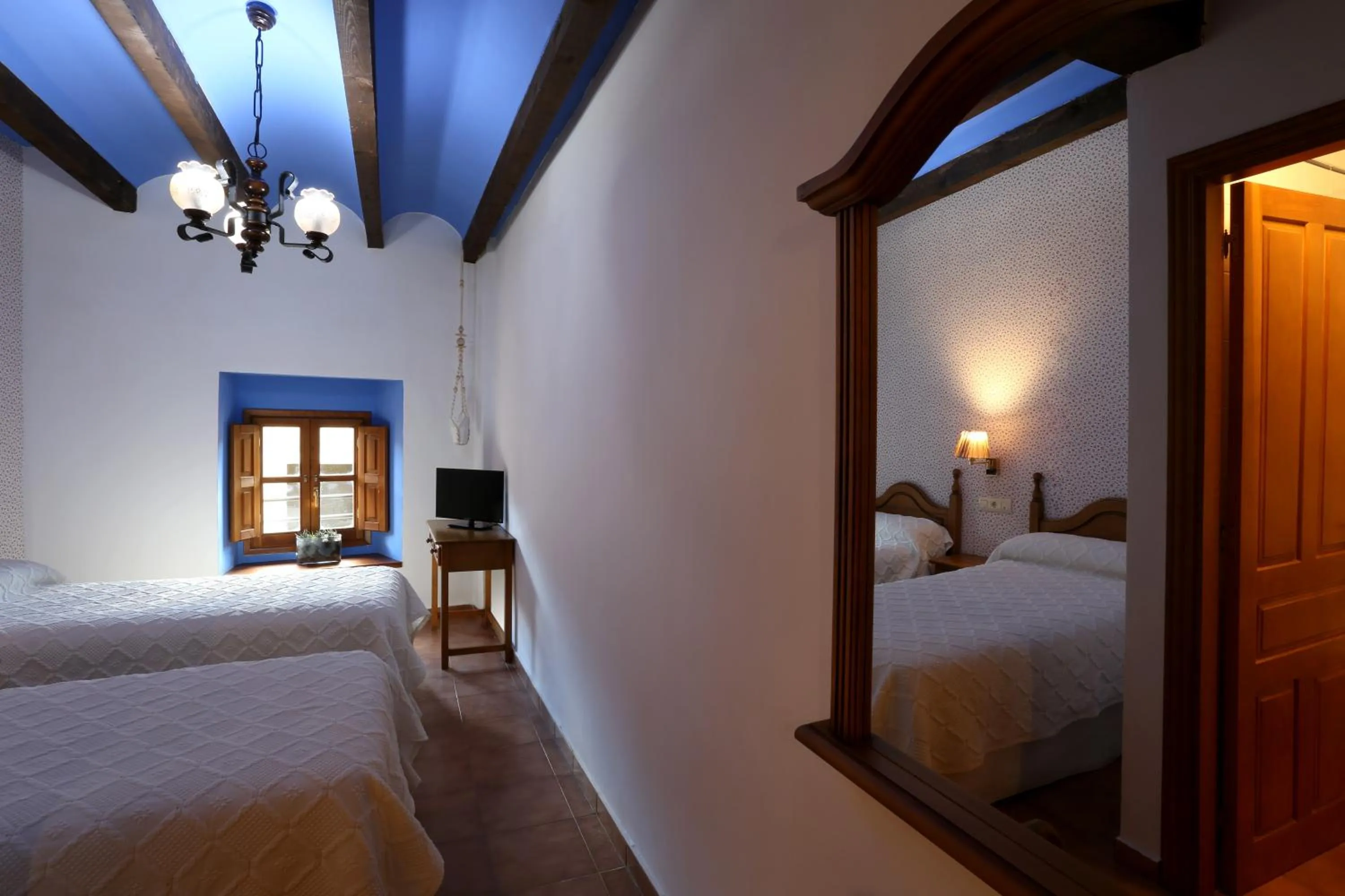 Bedroom, Bed in Hospedería Sádaba