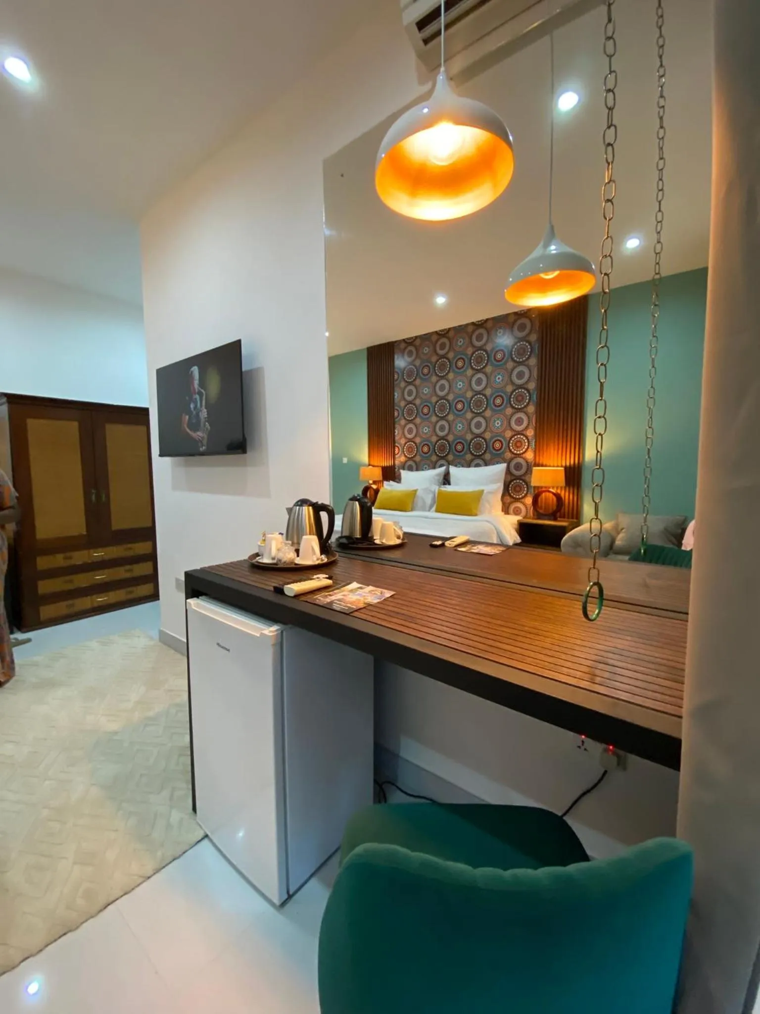 Bed in Ngoma Zanga Lodge