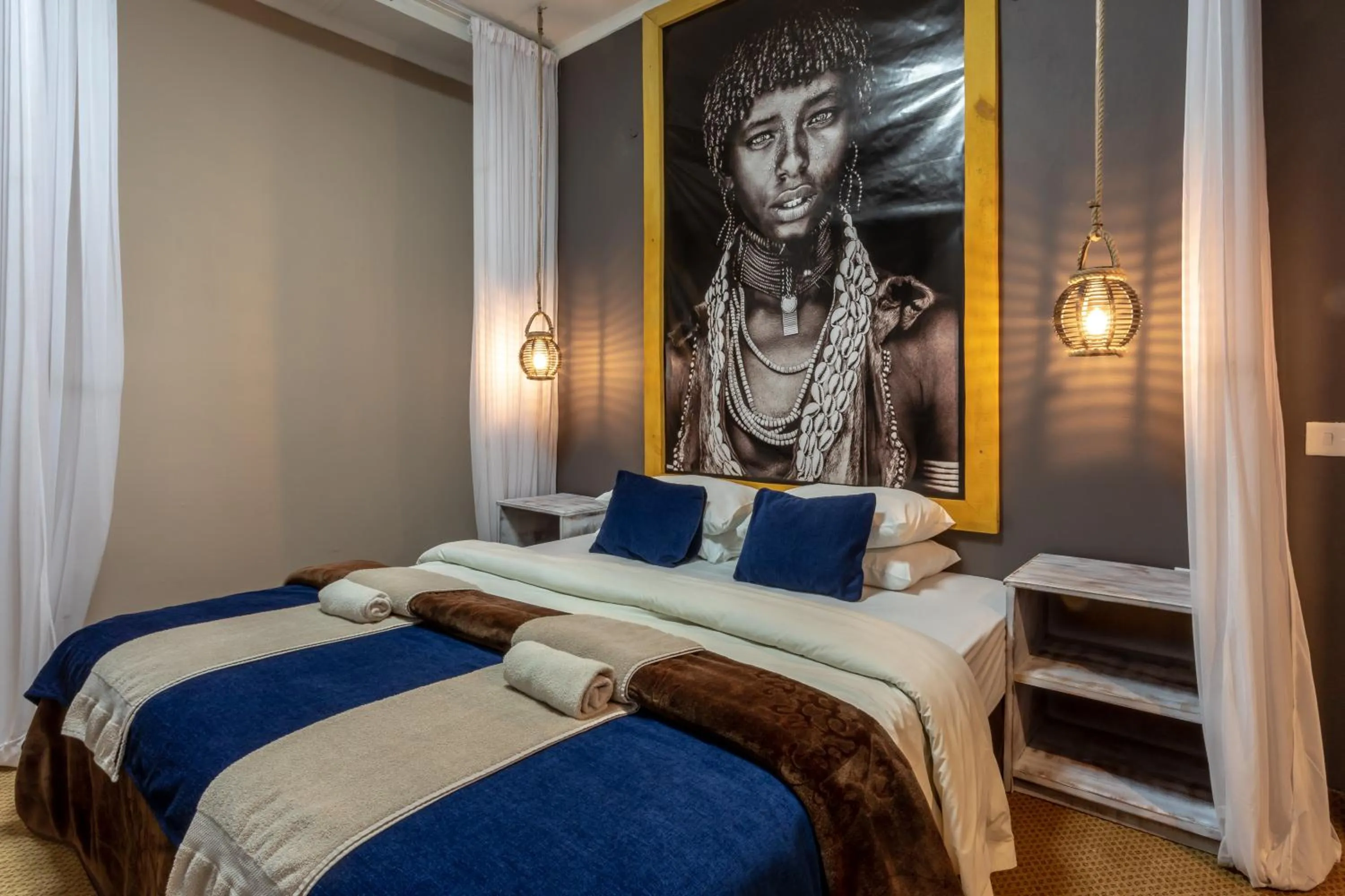 Photo of the whole room, Bed in Ngoma Zanga Lodge