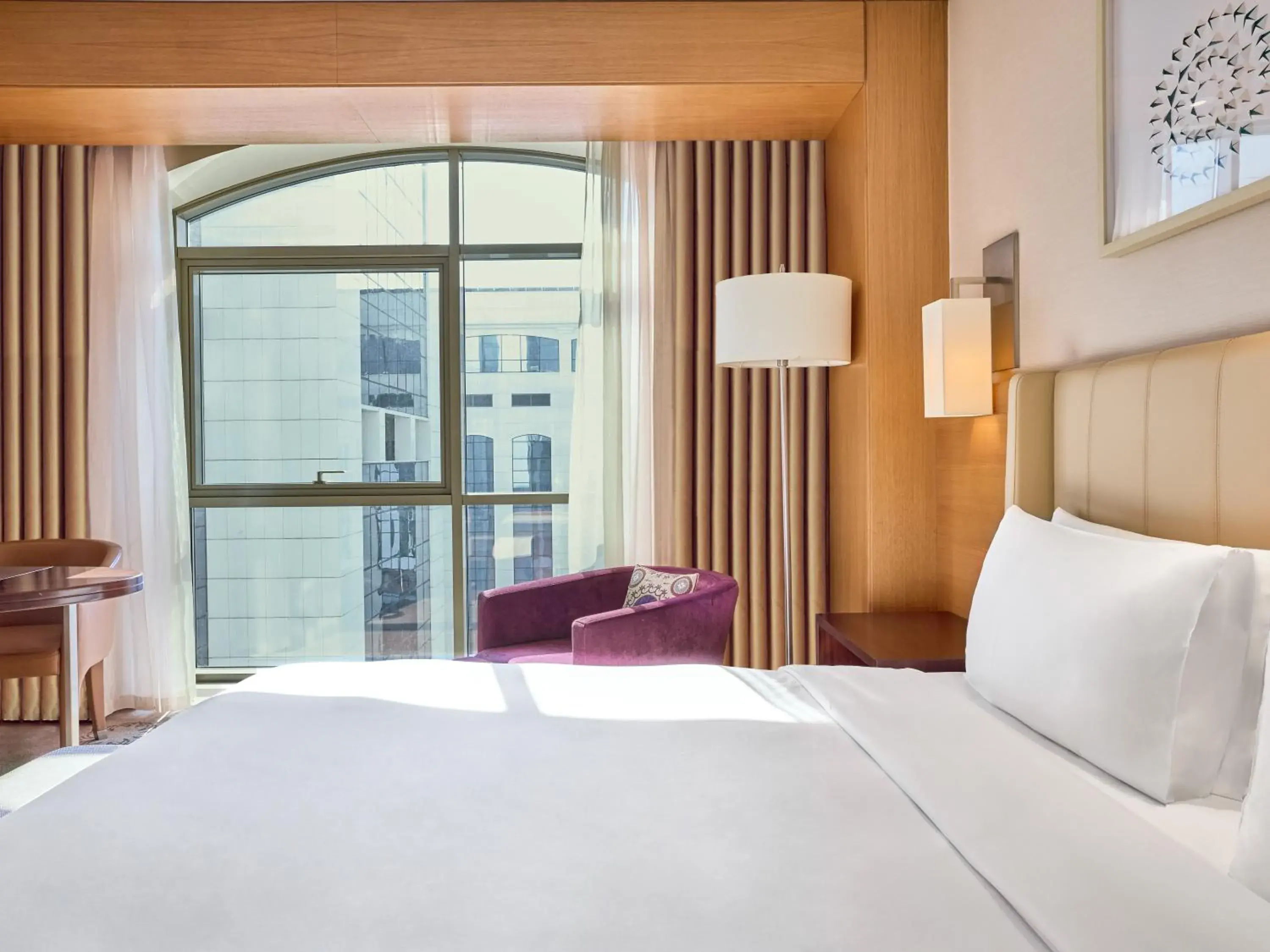 Bed in Hyatt Regency Tashkent Bed in Hyatt Regency Tashkent