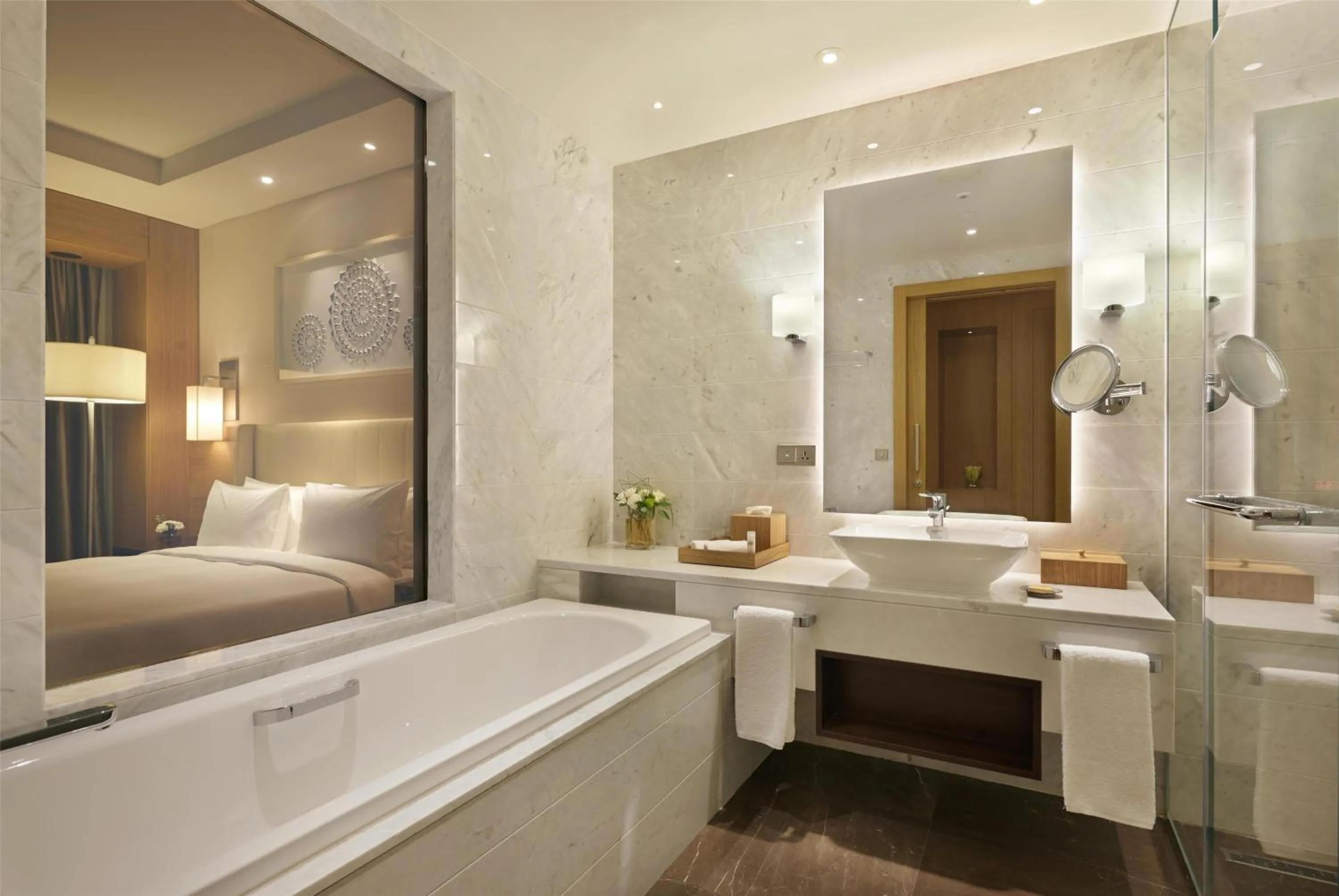 Bed in Hyatt Regency Tashkent