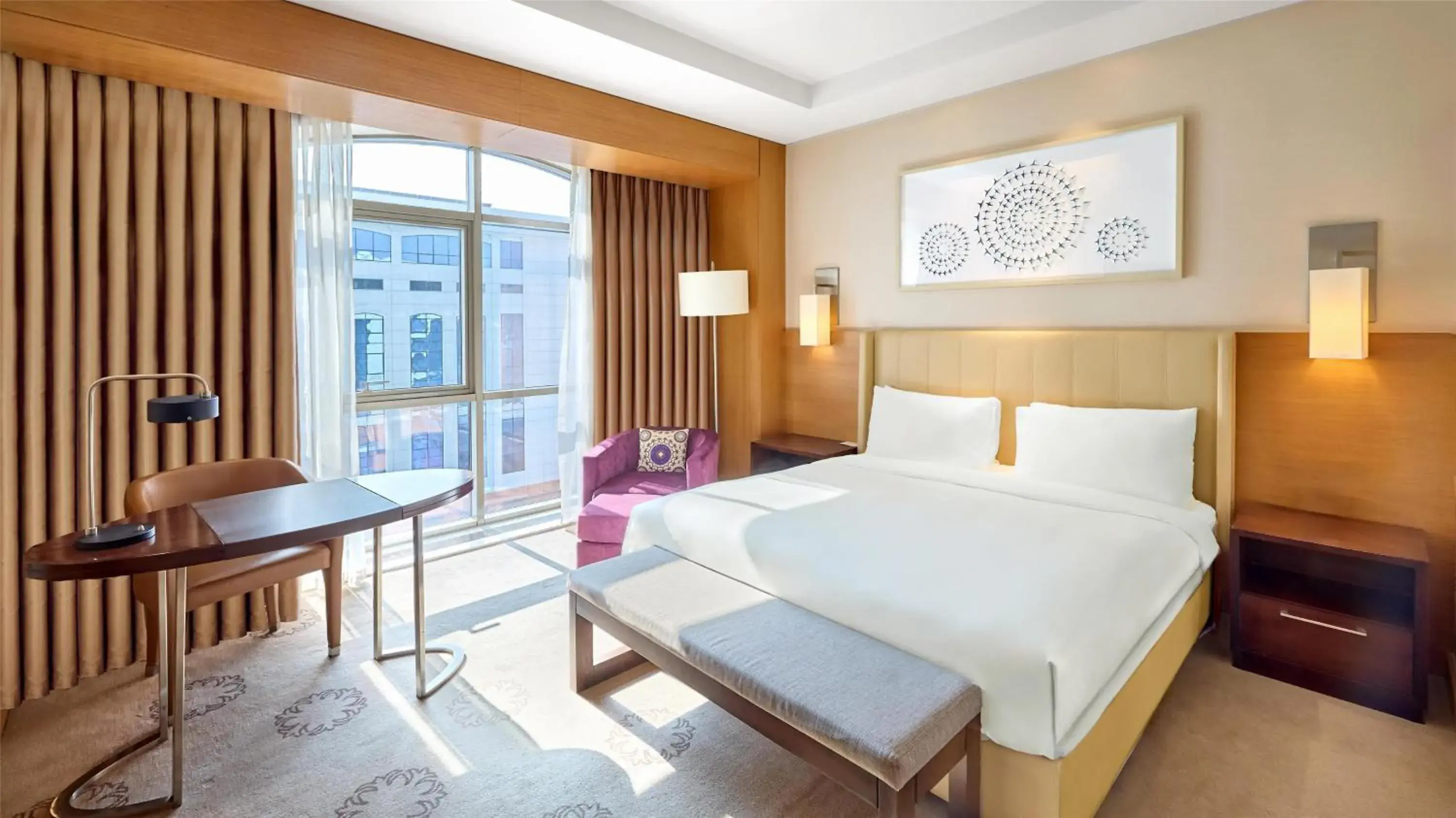 Bedroom, Bed in Hyatt Regency Tashkent Bedroom, Bed in Hyatt Regency Tashkent