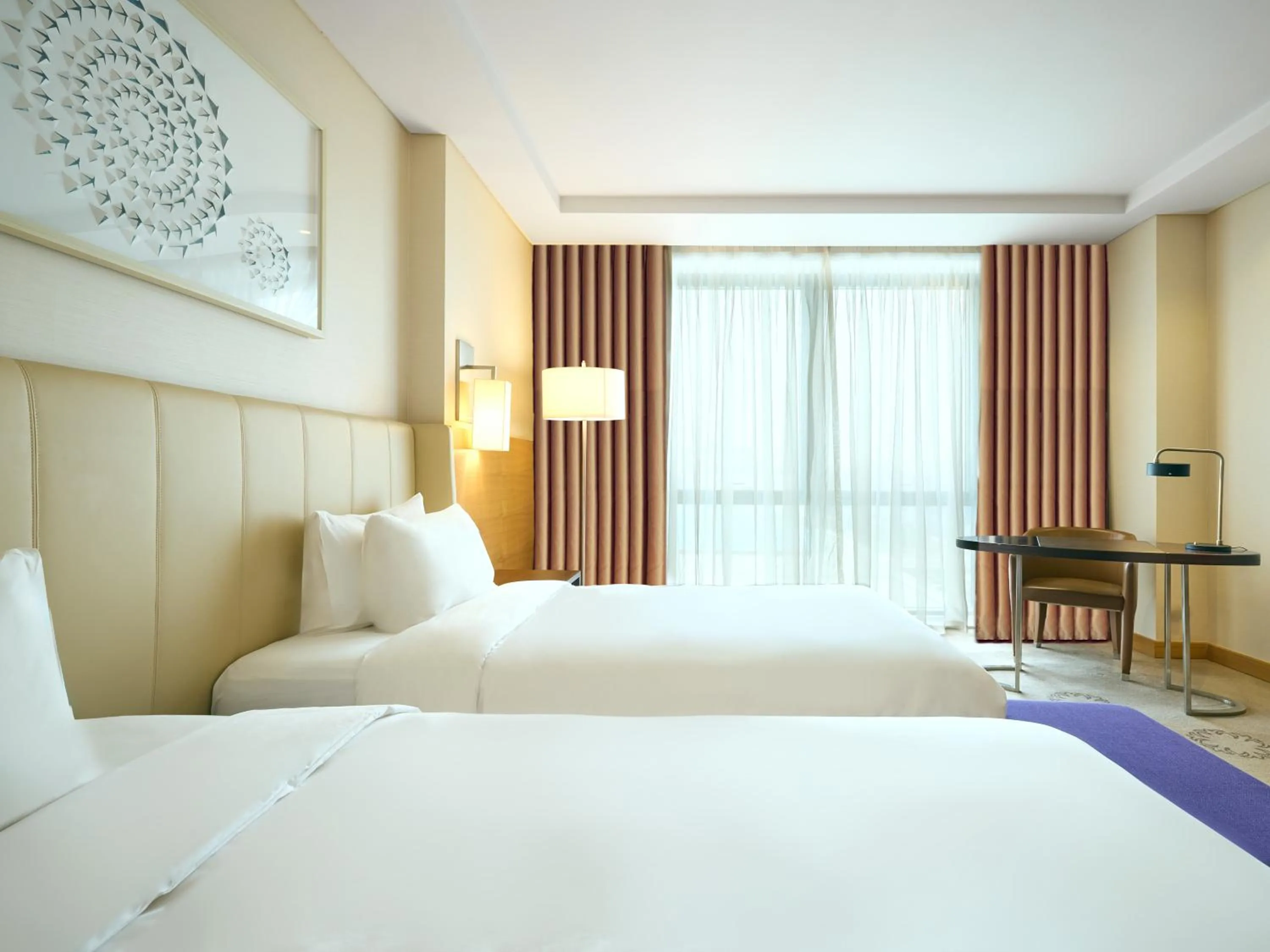 Bed in Hyatt Regency Tashkent