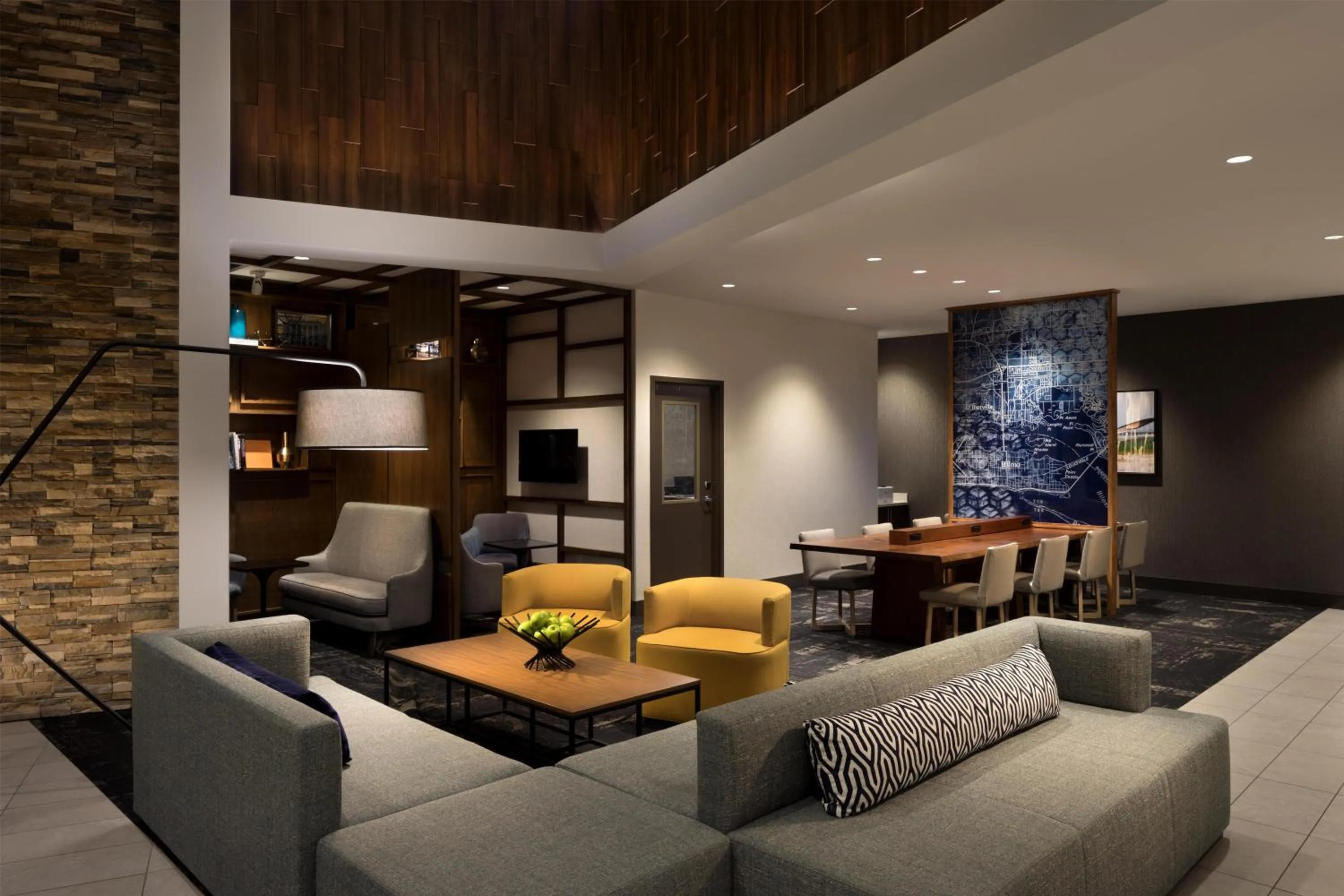 Lounge or bar in Hyatt Place Biloxi