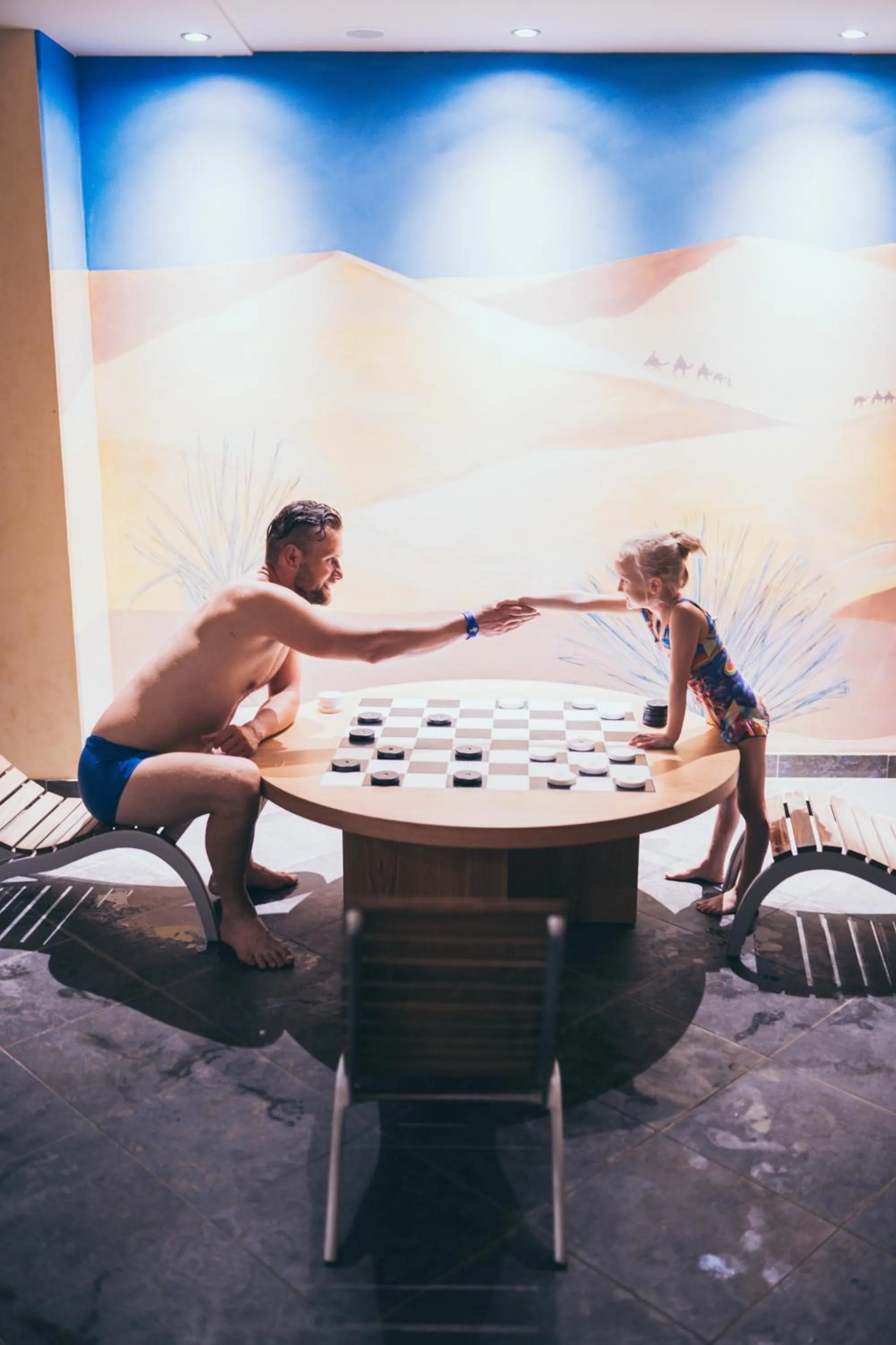 Swimming pool in V Spa & Conference Hotel