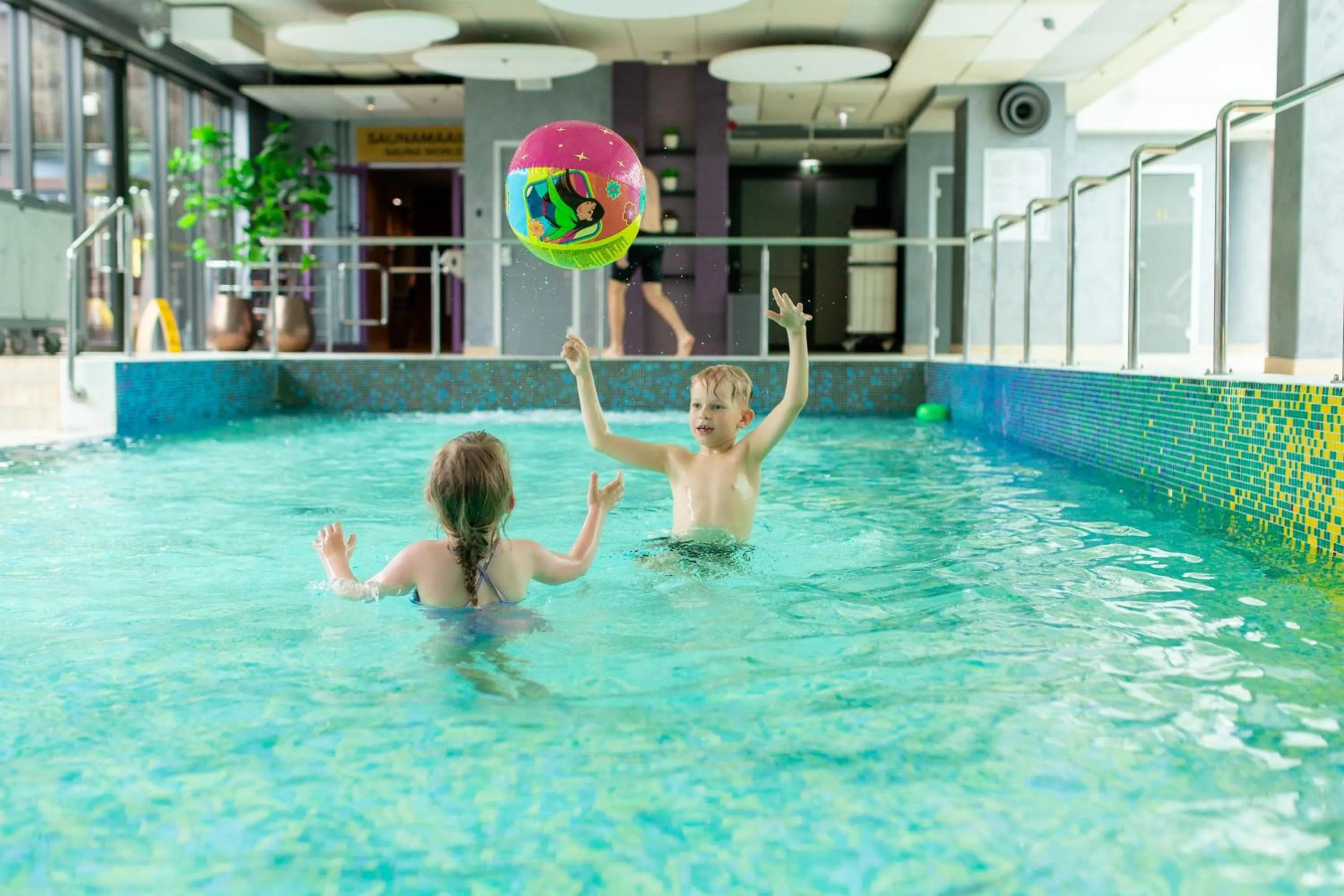 Swimming pool in V Spa & Conference Hotel