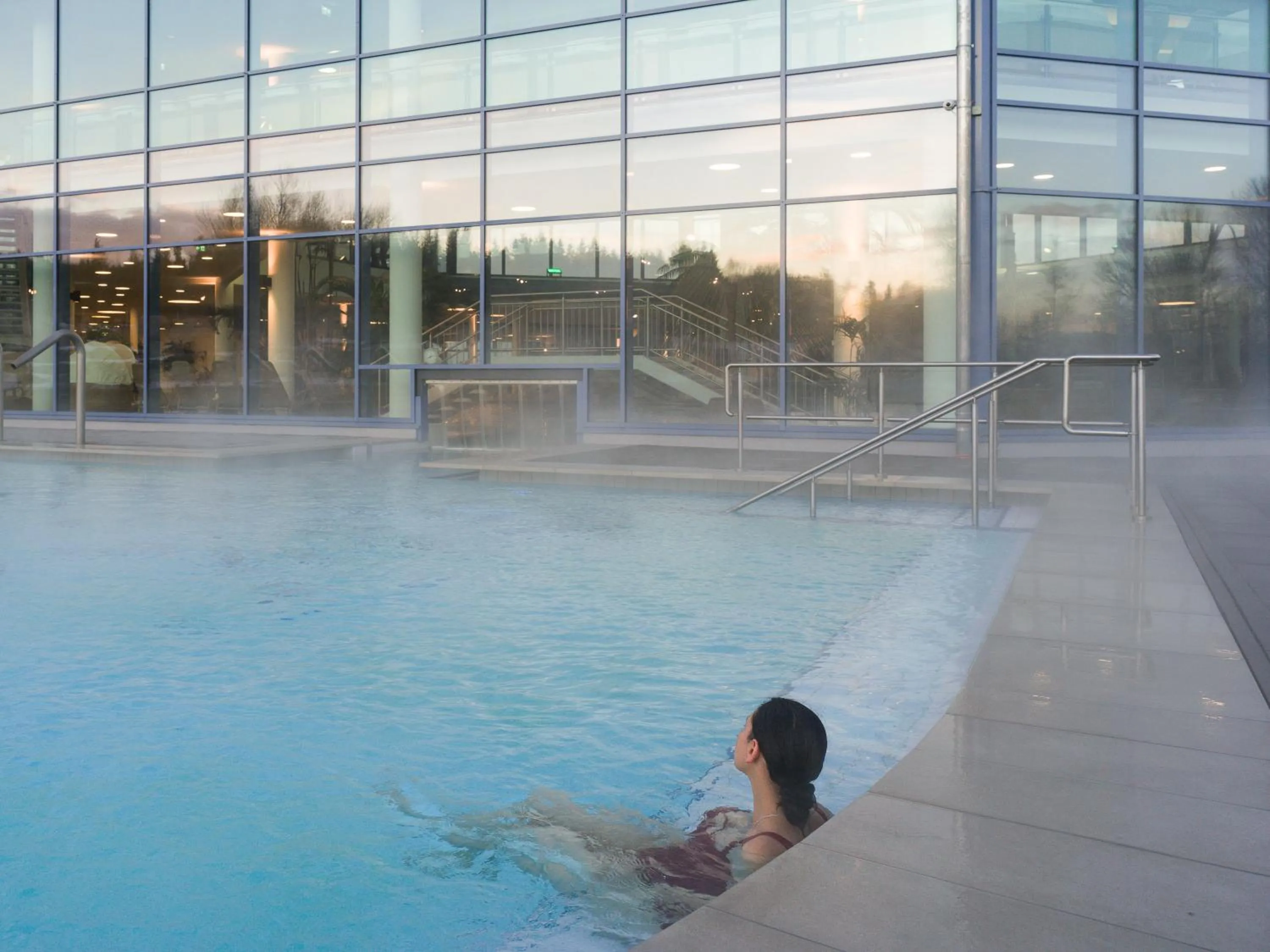 Hot Spring Bath in Siebenquell® GesundZeitResort