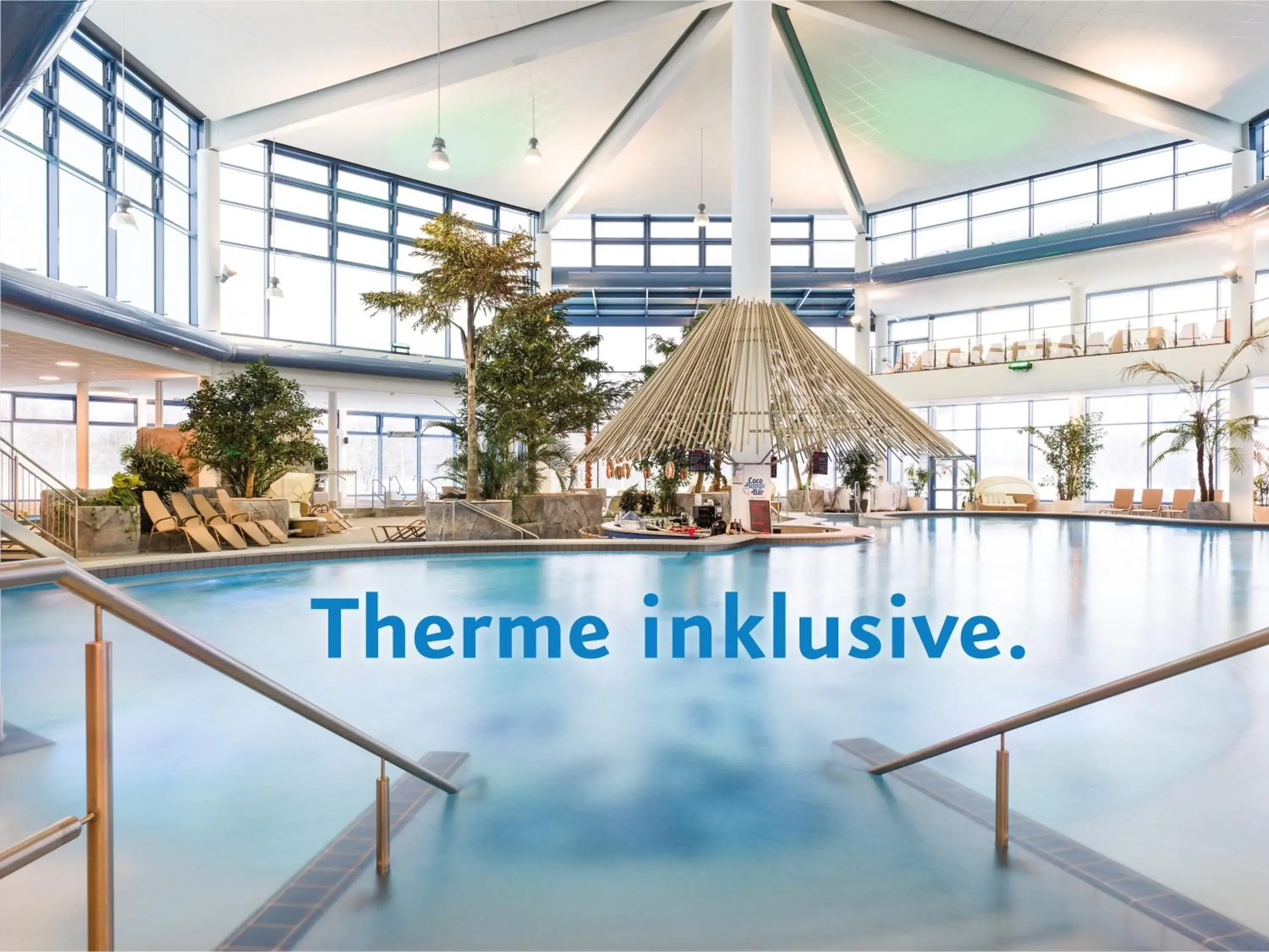 Swimming pool in Siebenquell® GesundZeitResort Swimming pool in Siebenquell® GesundZeitResort