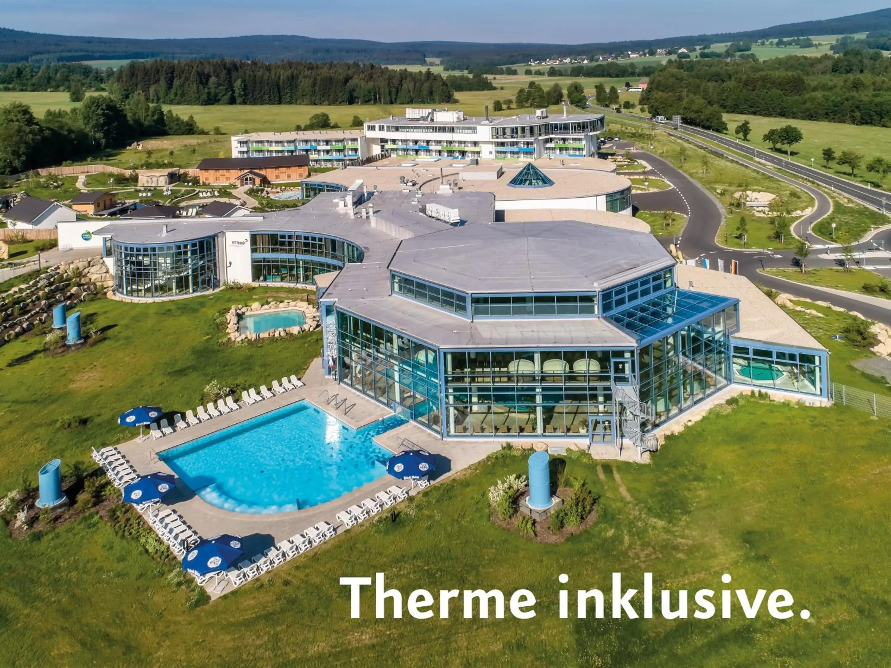 Pool view in Siebenquell® GesundZeitResort Pool view in Siebenquell® GesundZeitResort