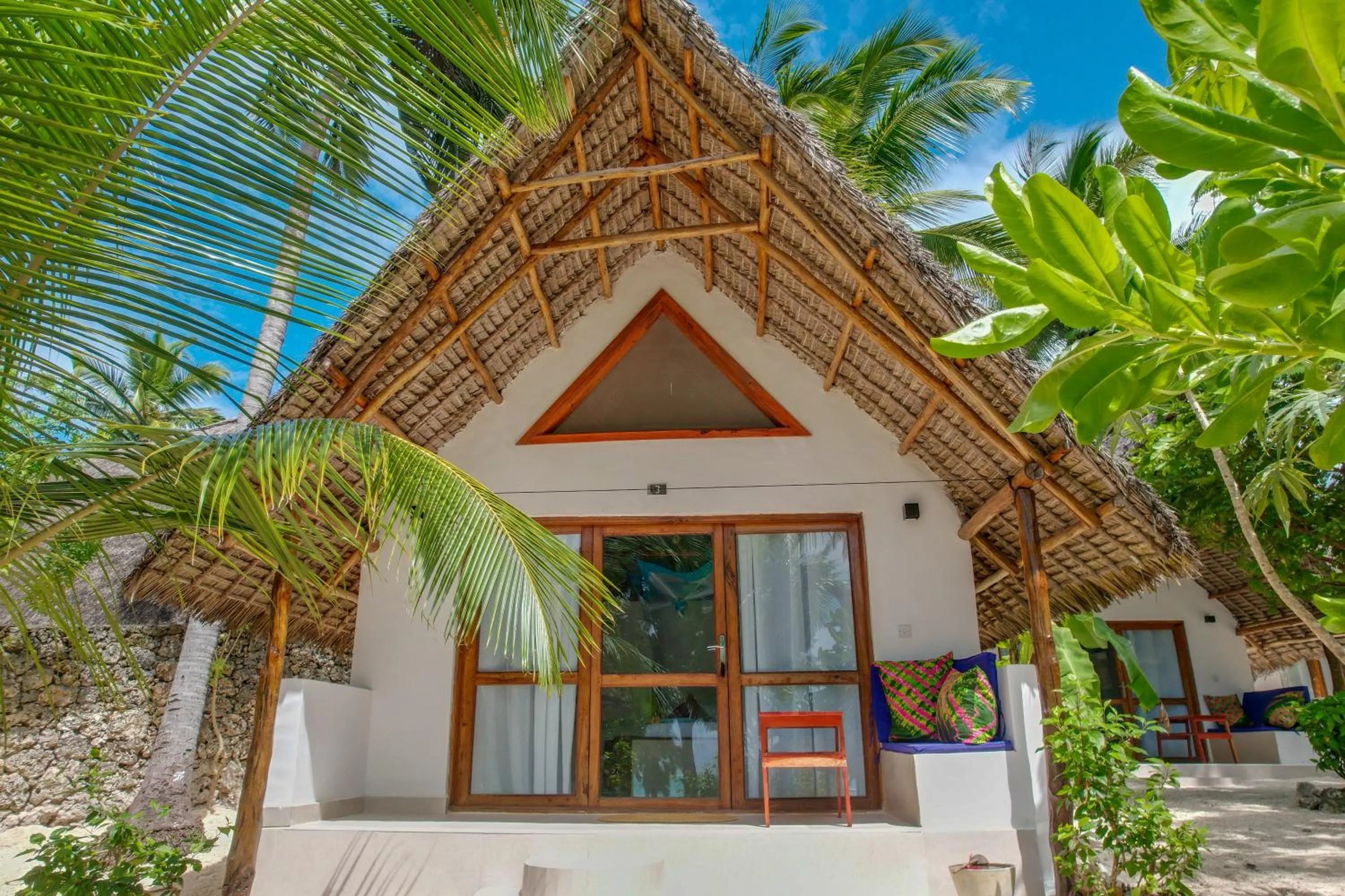 Garden in Mnana Beach Bungalows