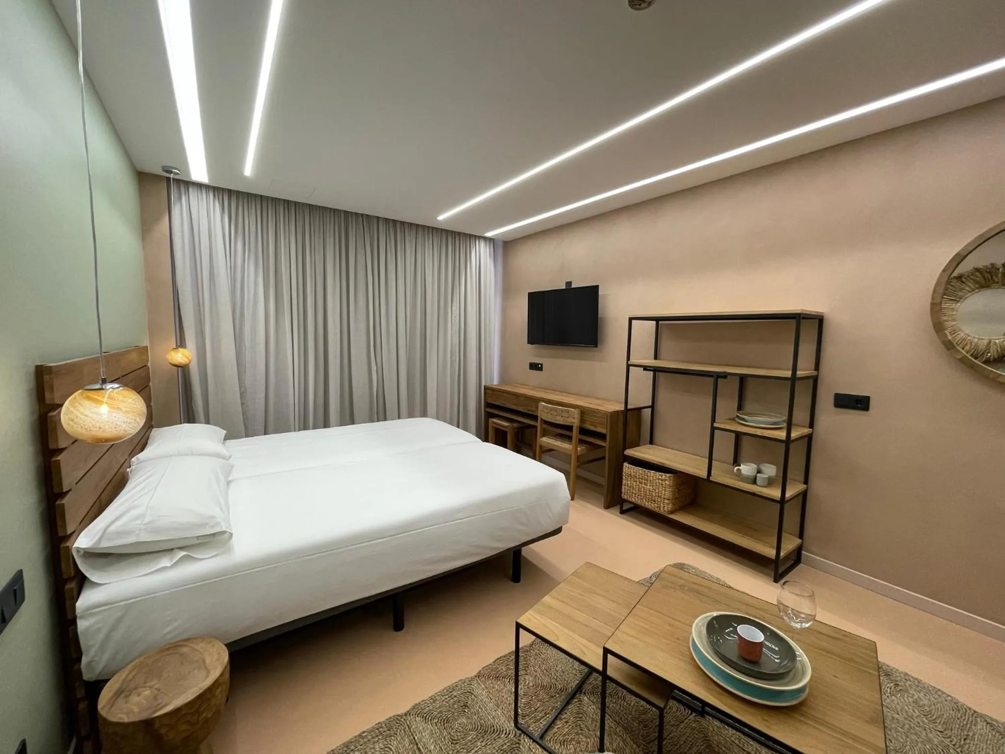 Bed in Gran Marina Suites