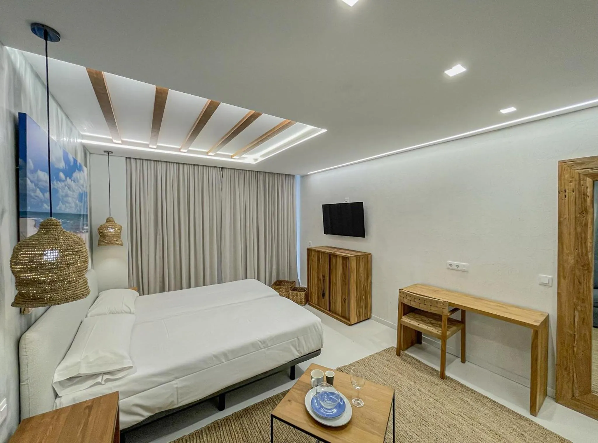 Bed in Gran Marina Suites