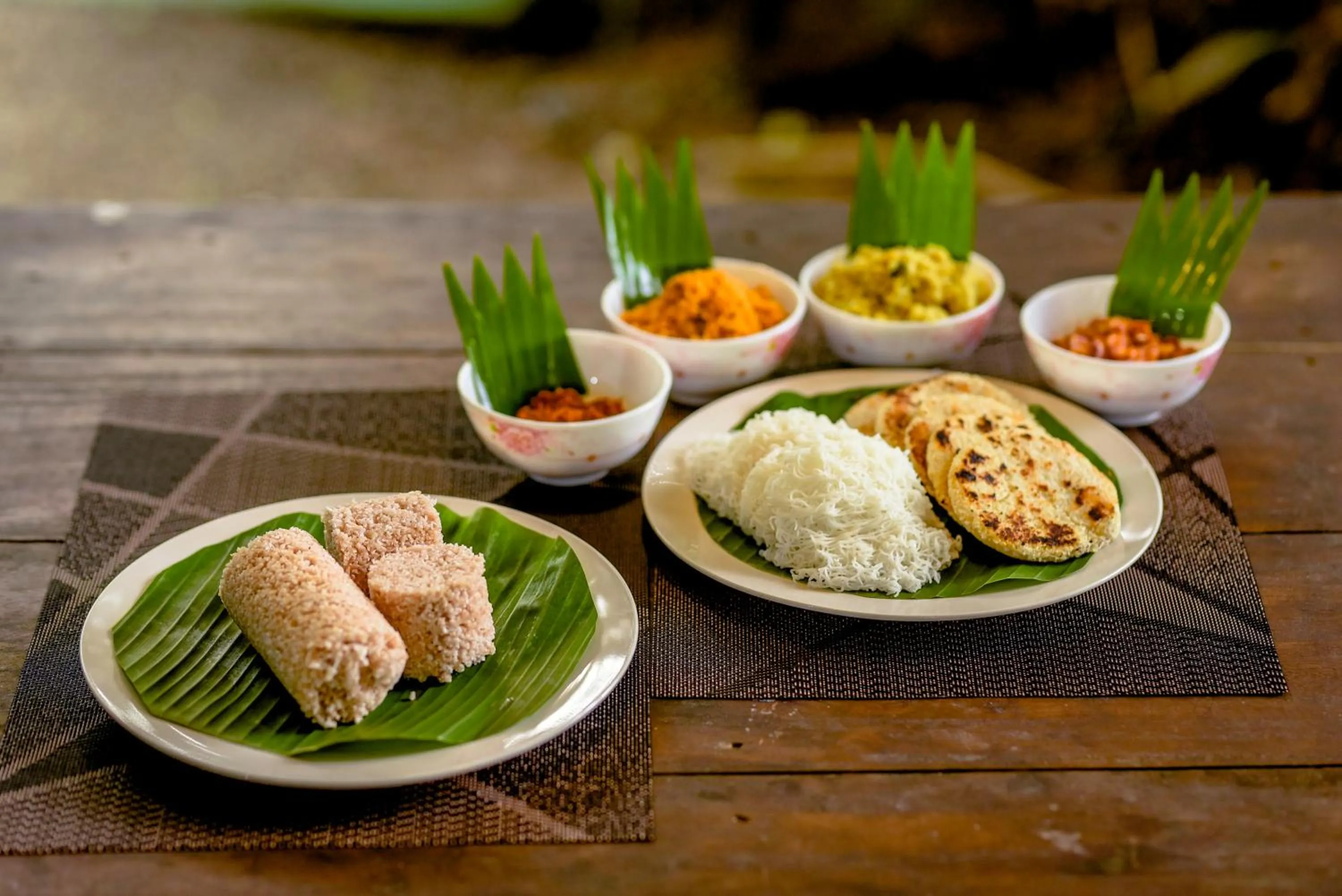 Food in Paddy Field View Resort