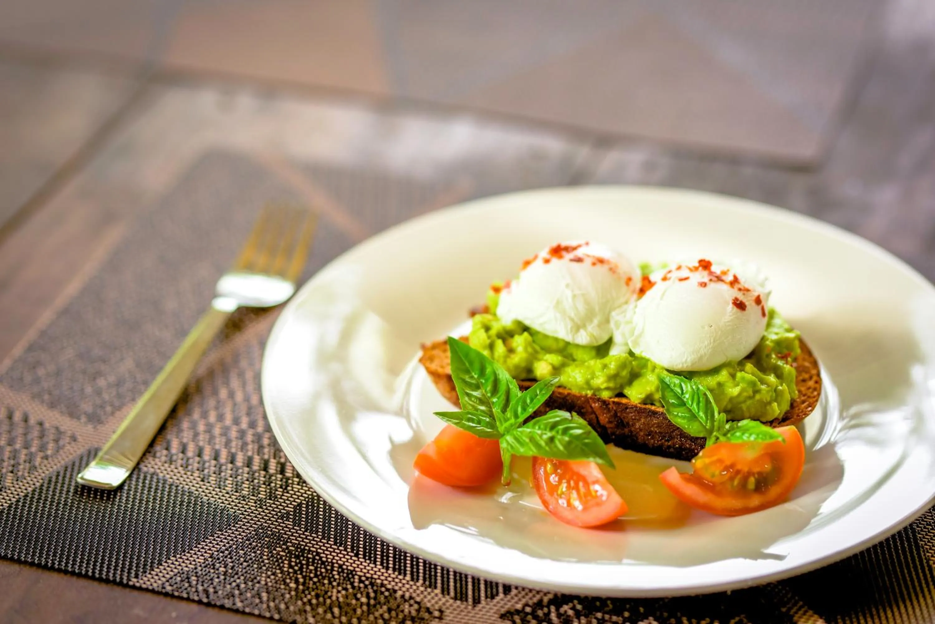 Breakfast in Paddy Field View Resort