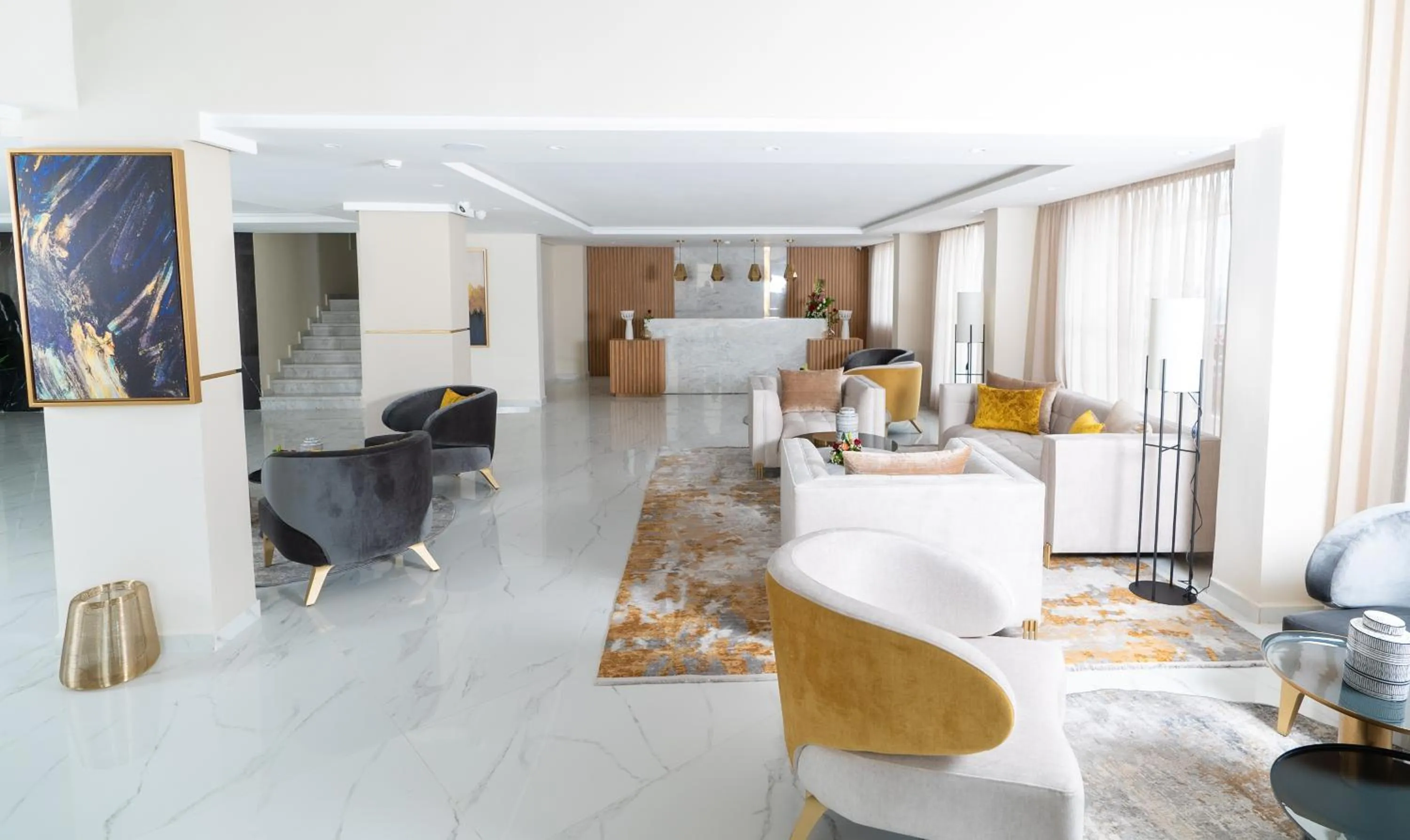 Living room, Bed in Imperial Boutique Hotel Rabat