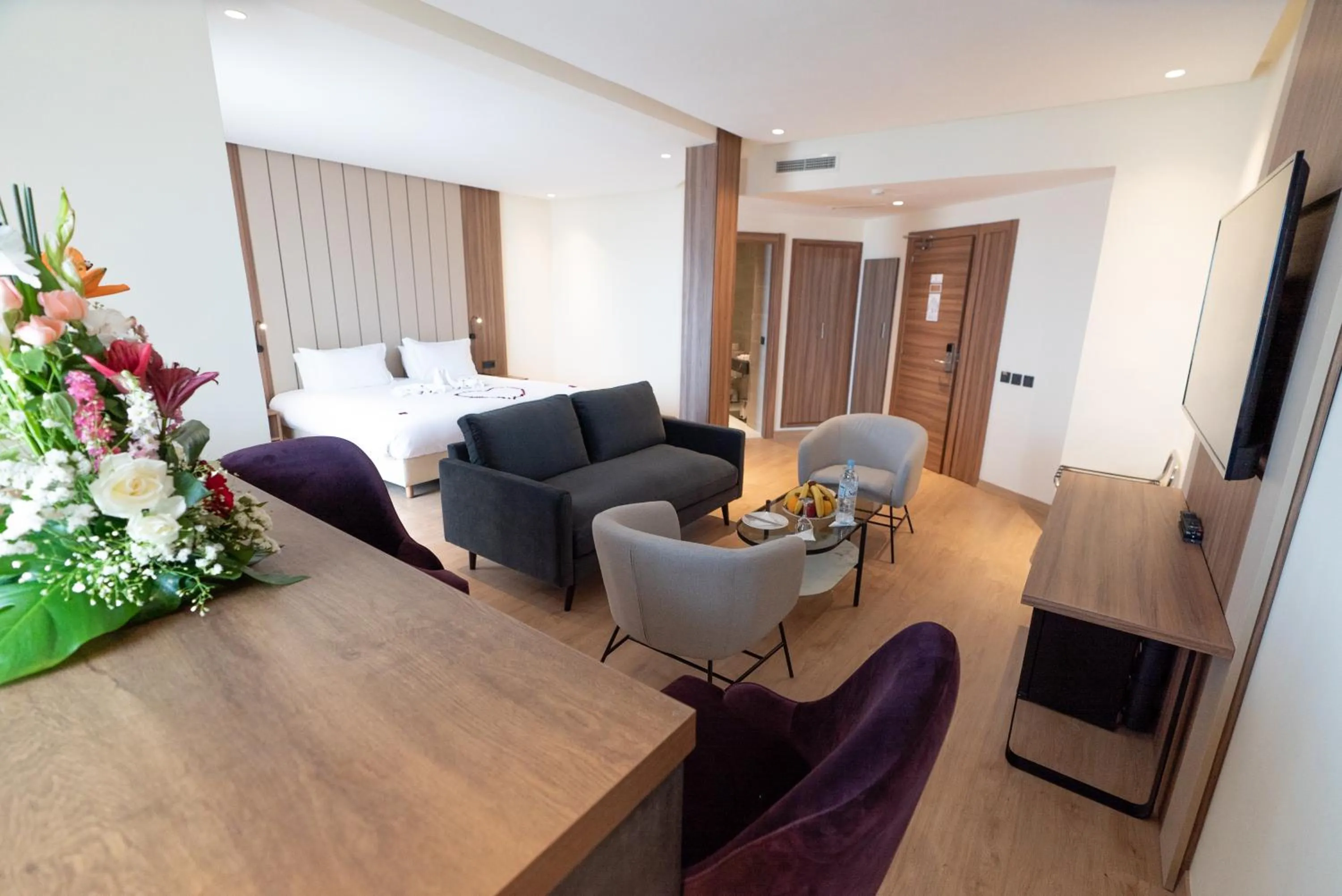 Bed in Imperial Boutique Hotel Rabat