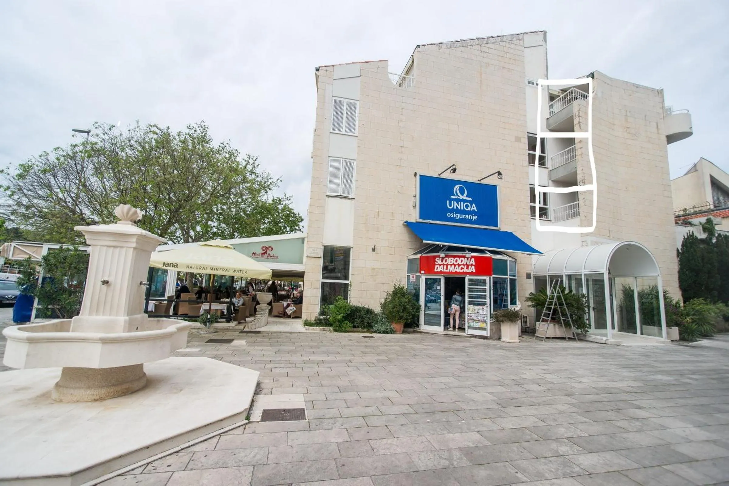 Property building in Hotel Biokovo