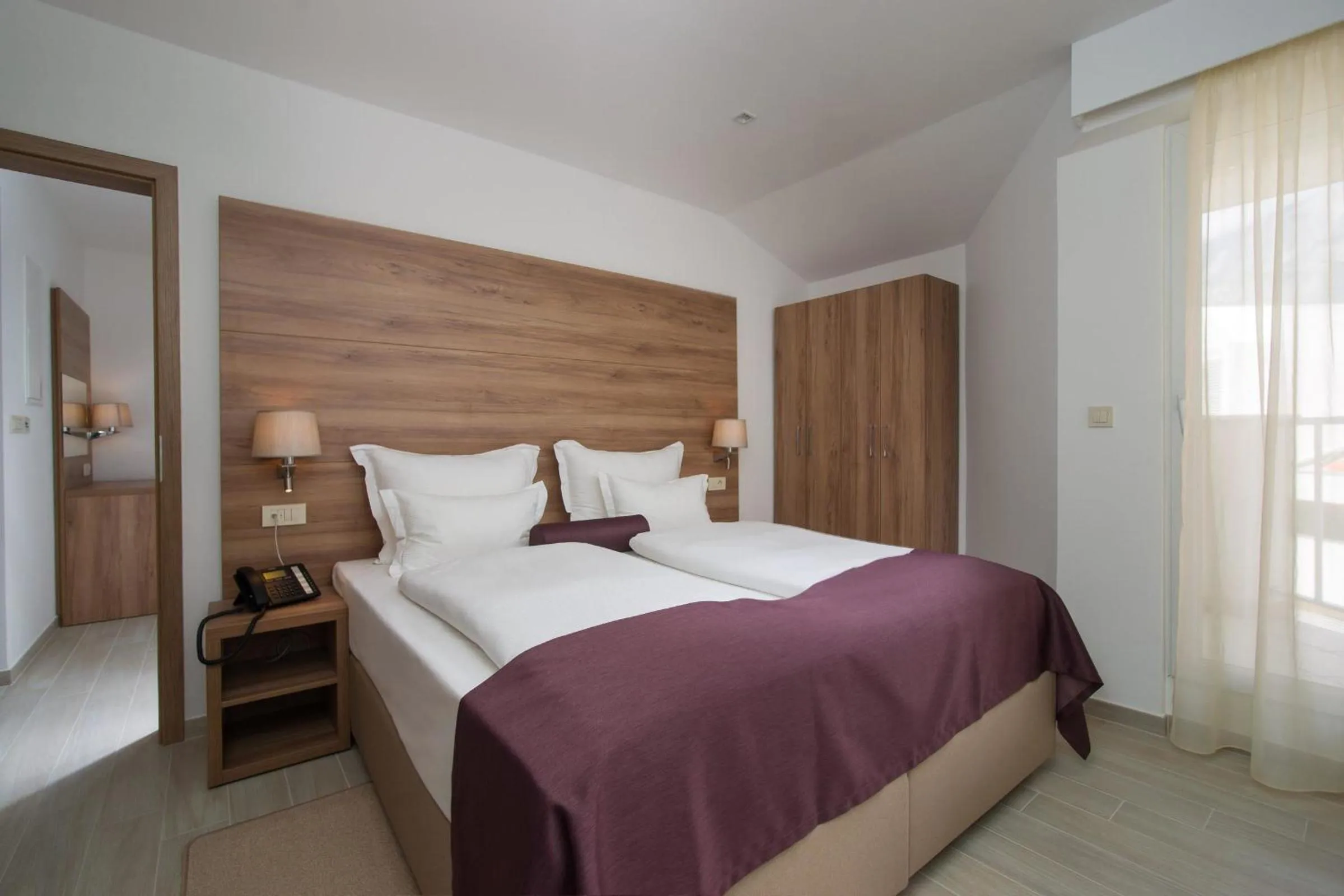 Bed in Hotel Biokovo