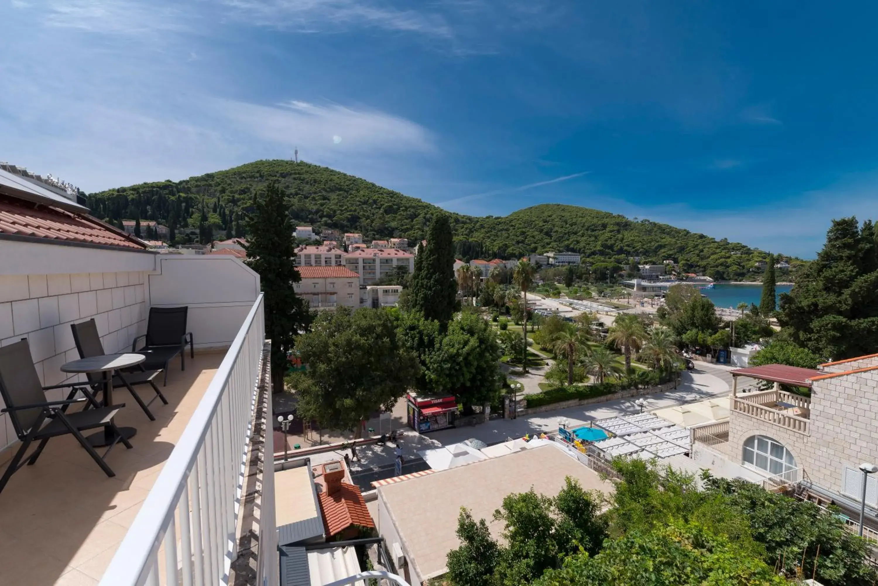 Balcony/Terrace in Hotel Perla