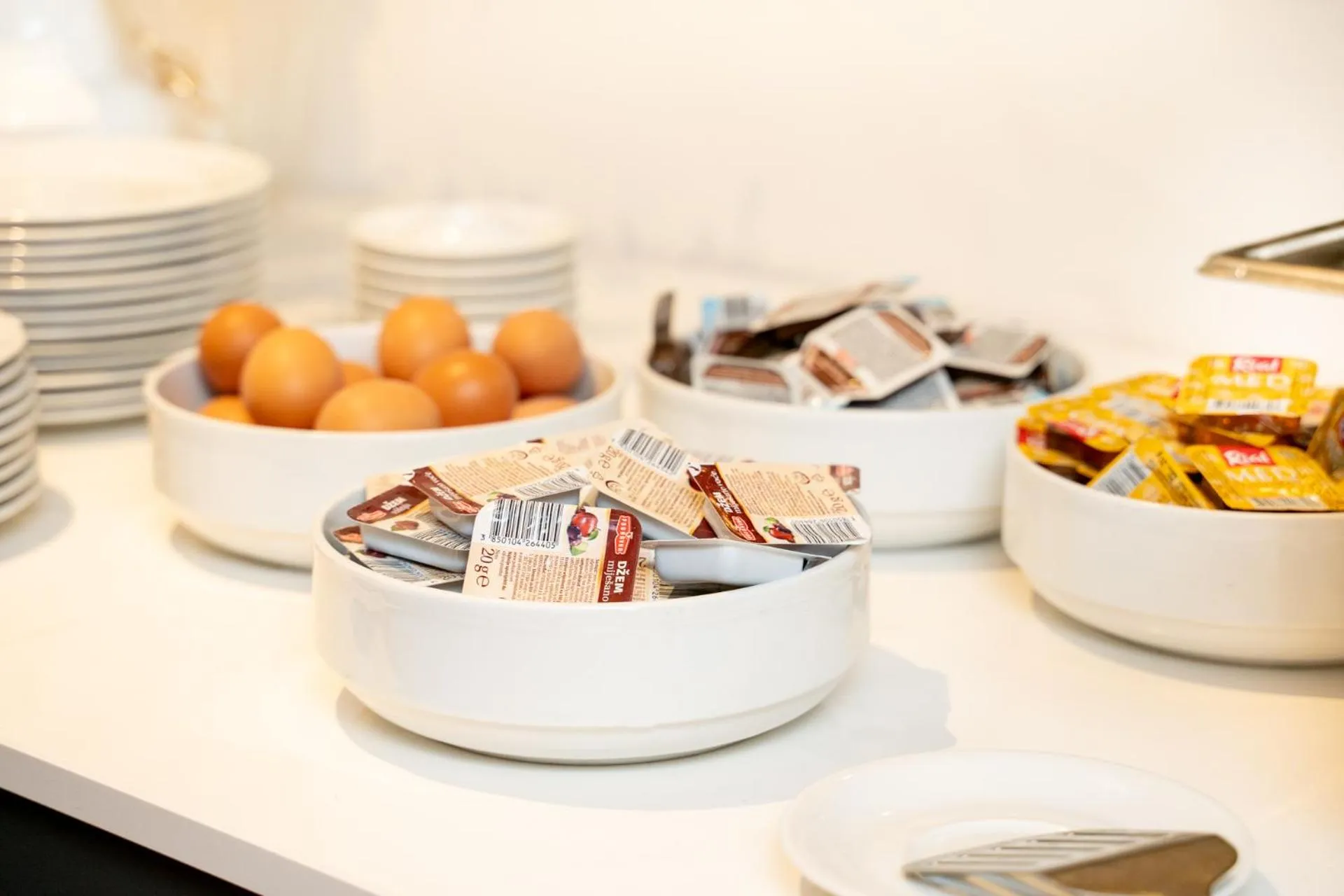 Breakfast in Hotel Perla