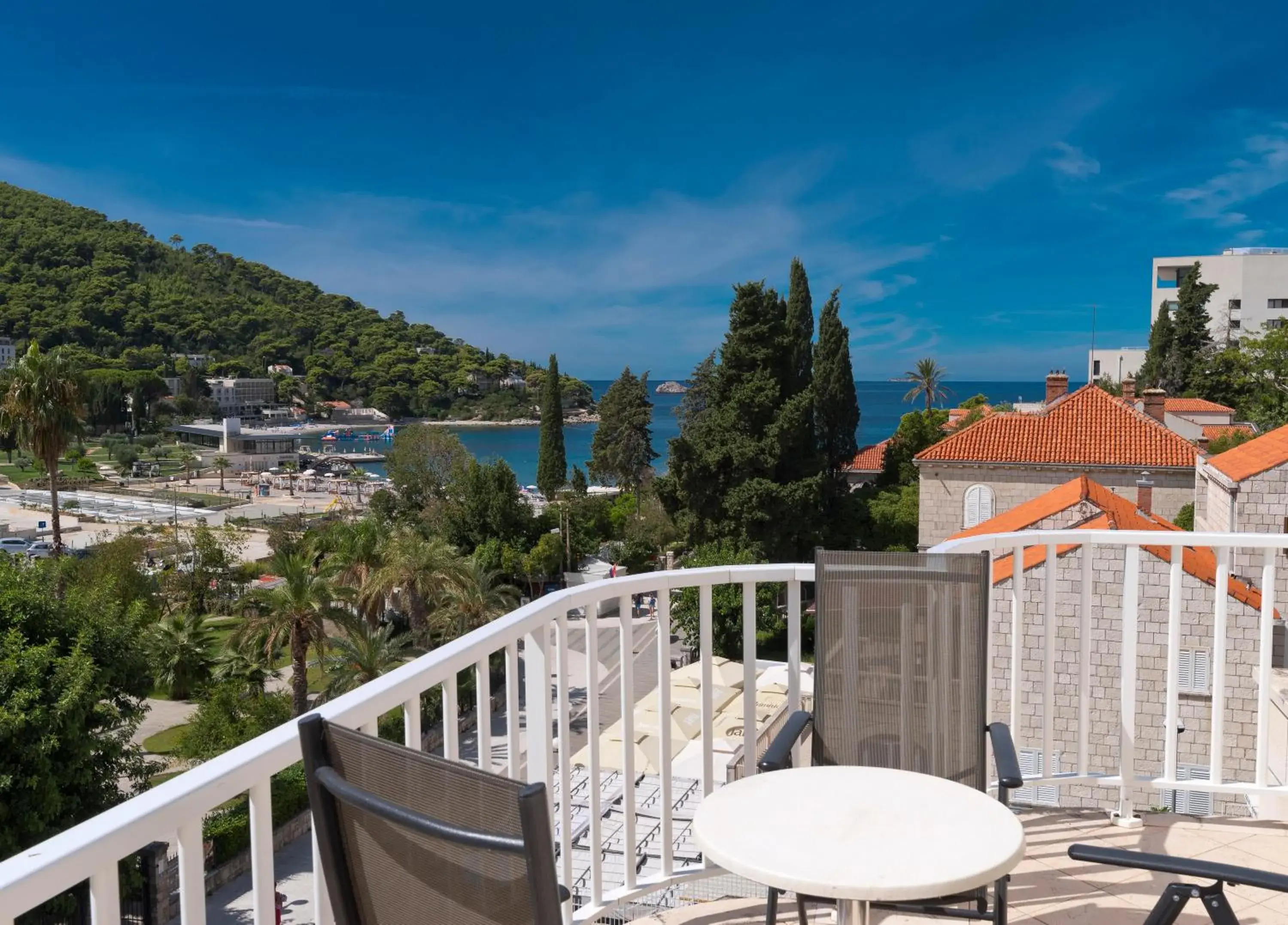 Balcony/Terrace in Hotel Perla