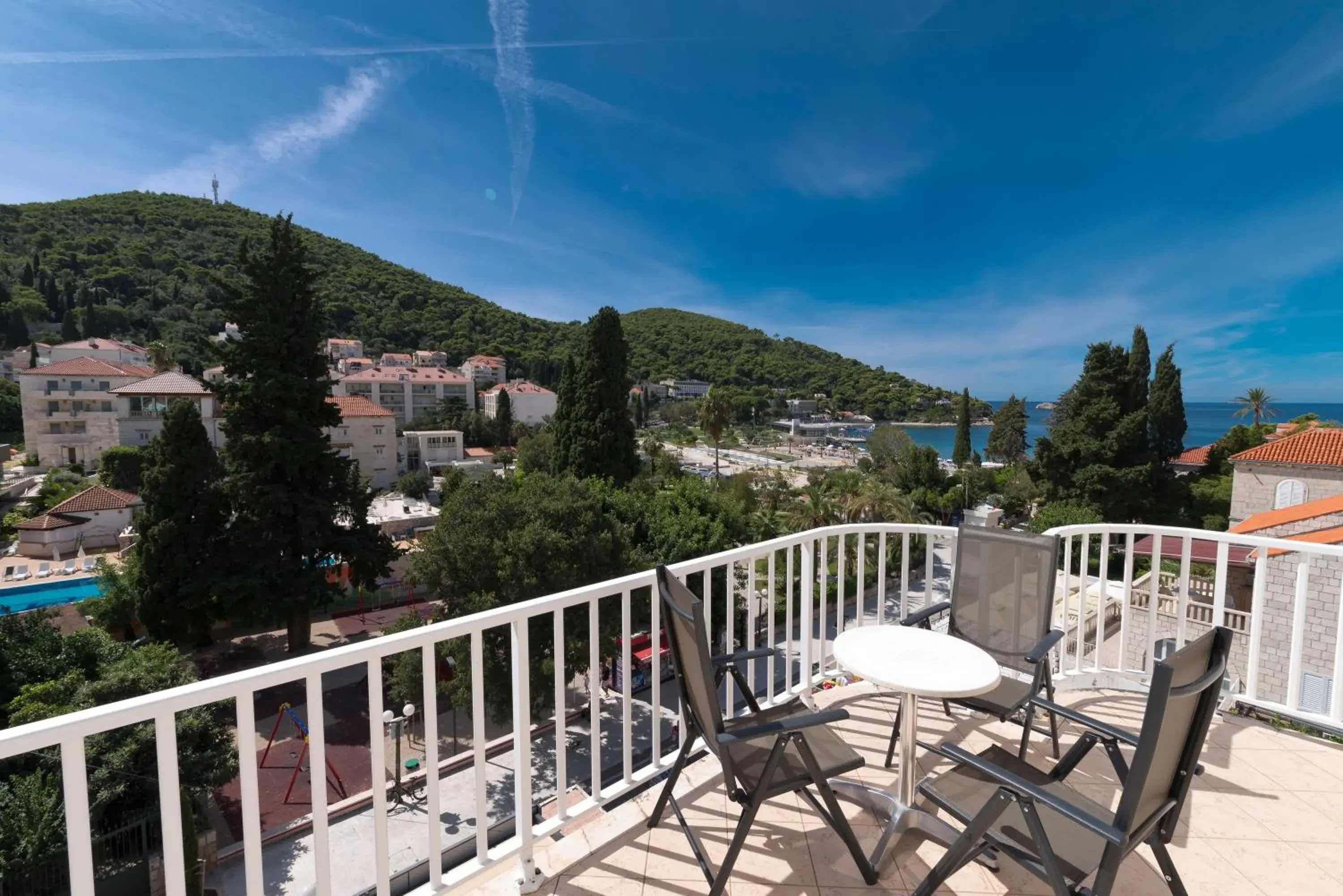 Balcony/Terrace in Hotel Perla