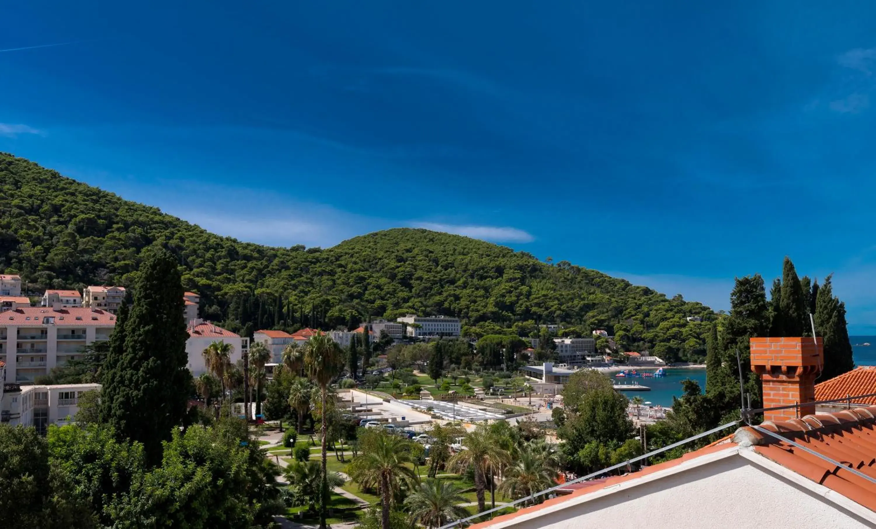 Natural landscape, Mountain View in Hotel Perla