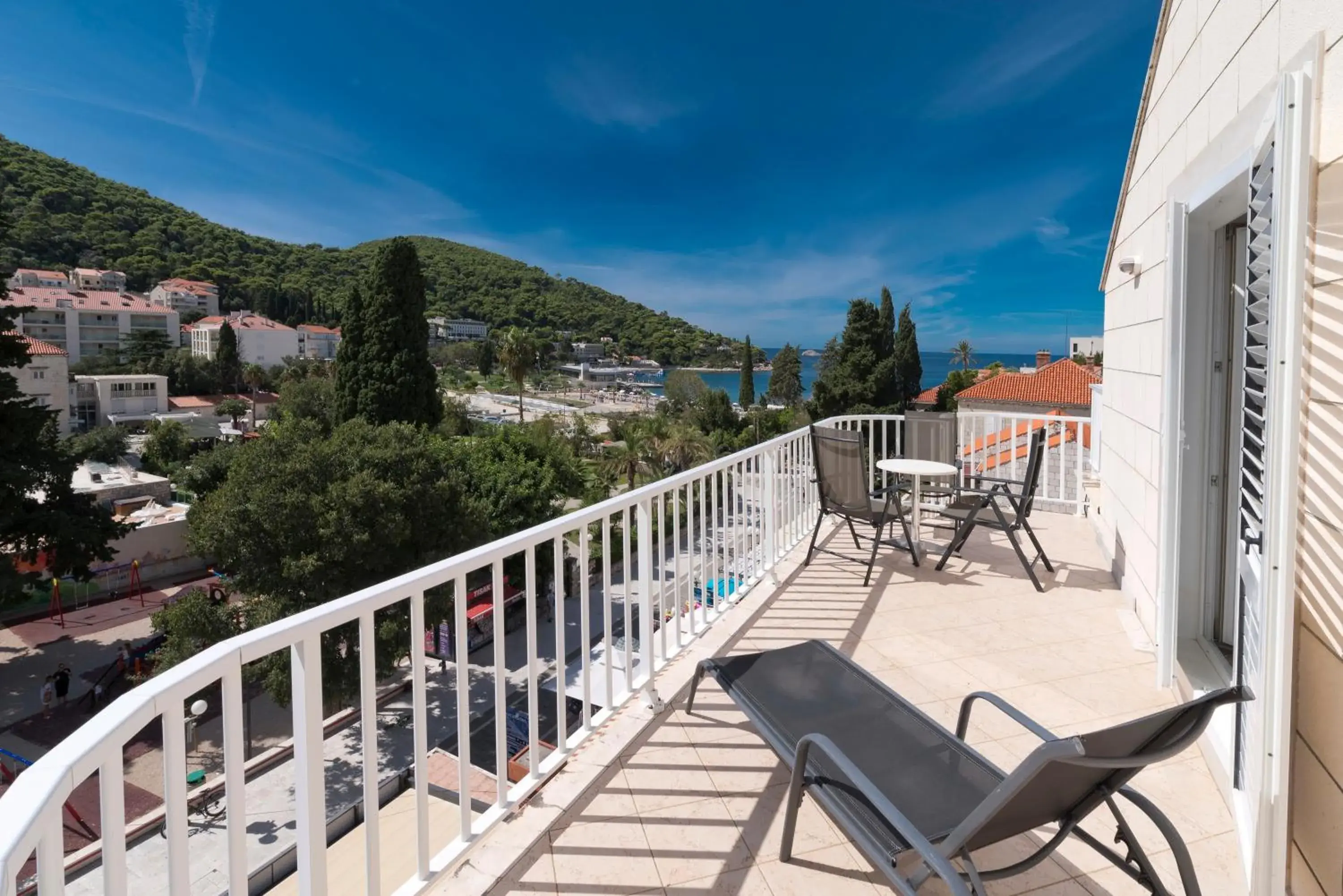 Balcony/Terrace in Hotel Perla