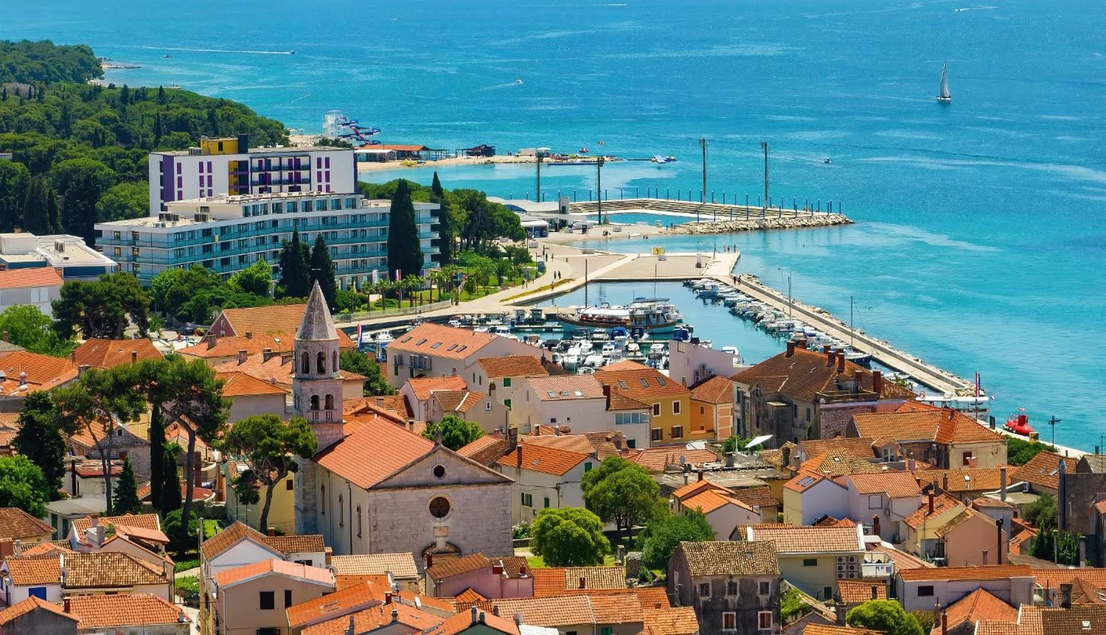 Natural landscape in Ilirija Resort Hotel Ilirija