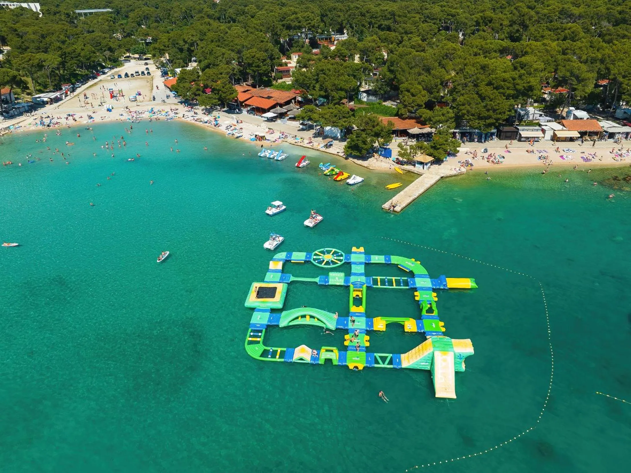 Beach in Ilirija Resort Hotel Ilirija