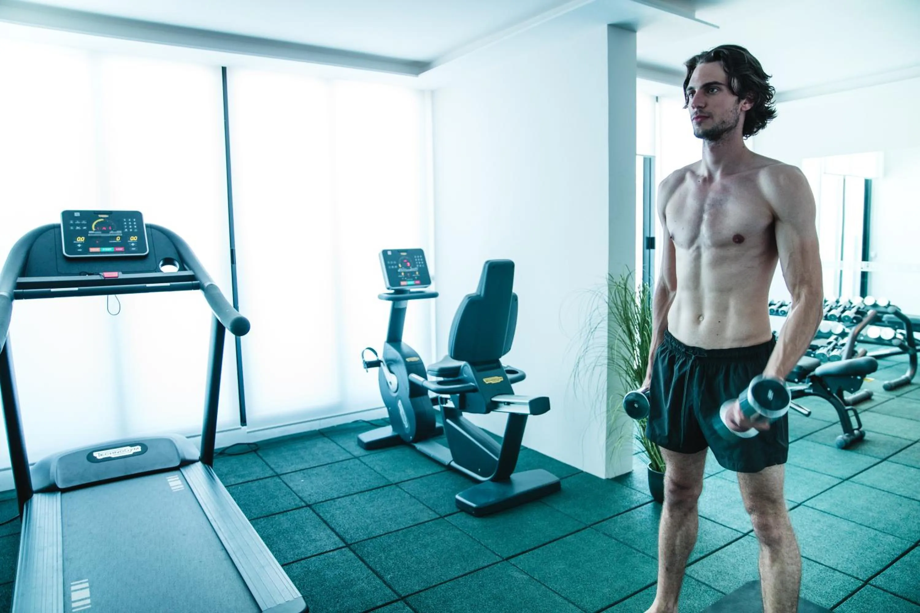 Fitness centre/facilities in Ilirija Resort Hotel Kornati