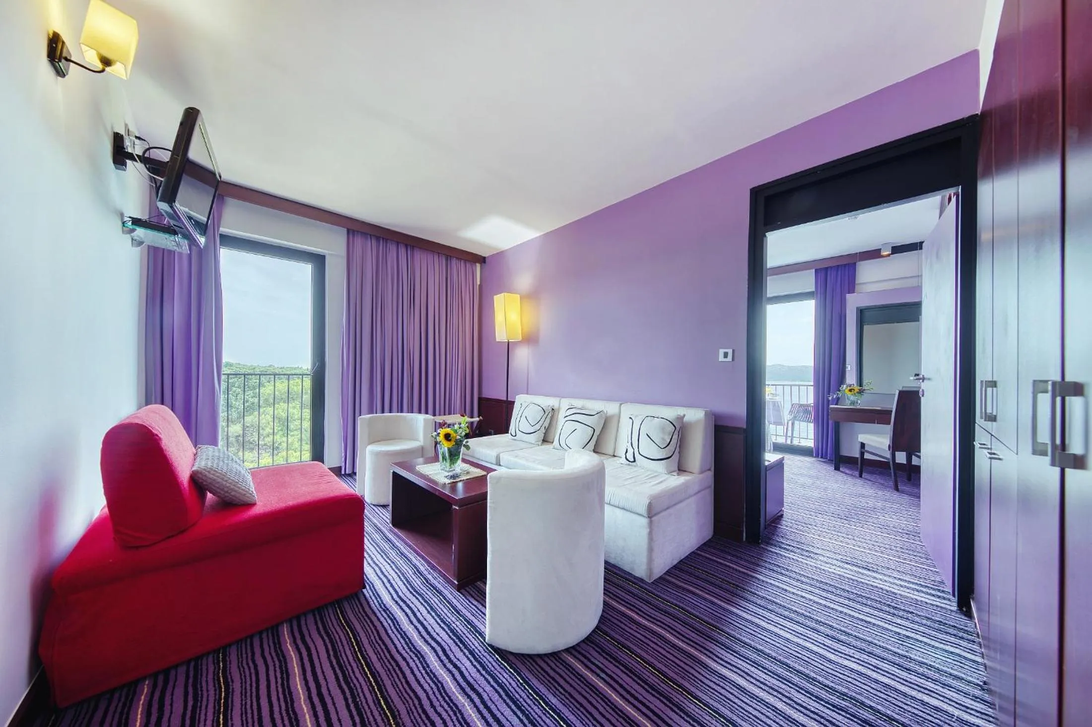 TV and multimedia, Bed in Ilirija Resort Hotel Adriatic