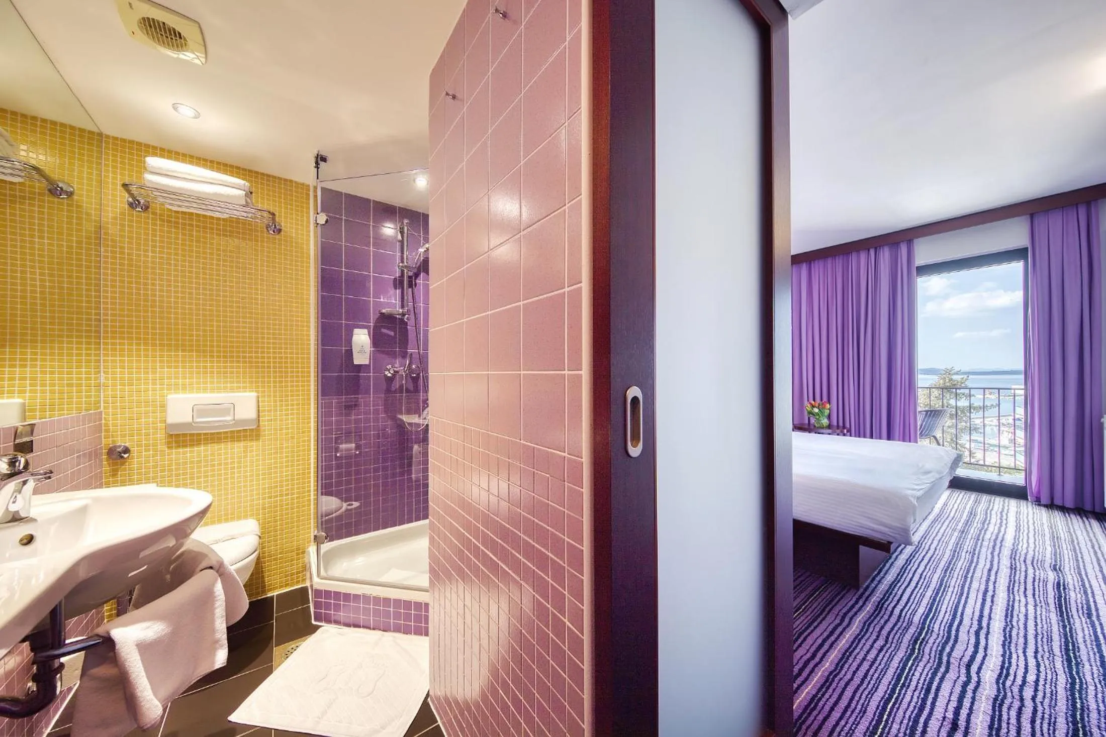 Photo of the whole room, Bed in Ilirija Resort Hotel Adriatic