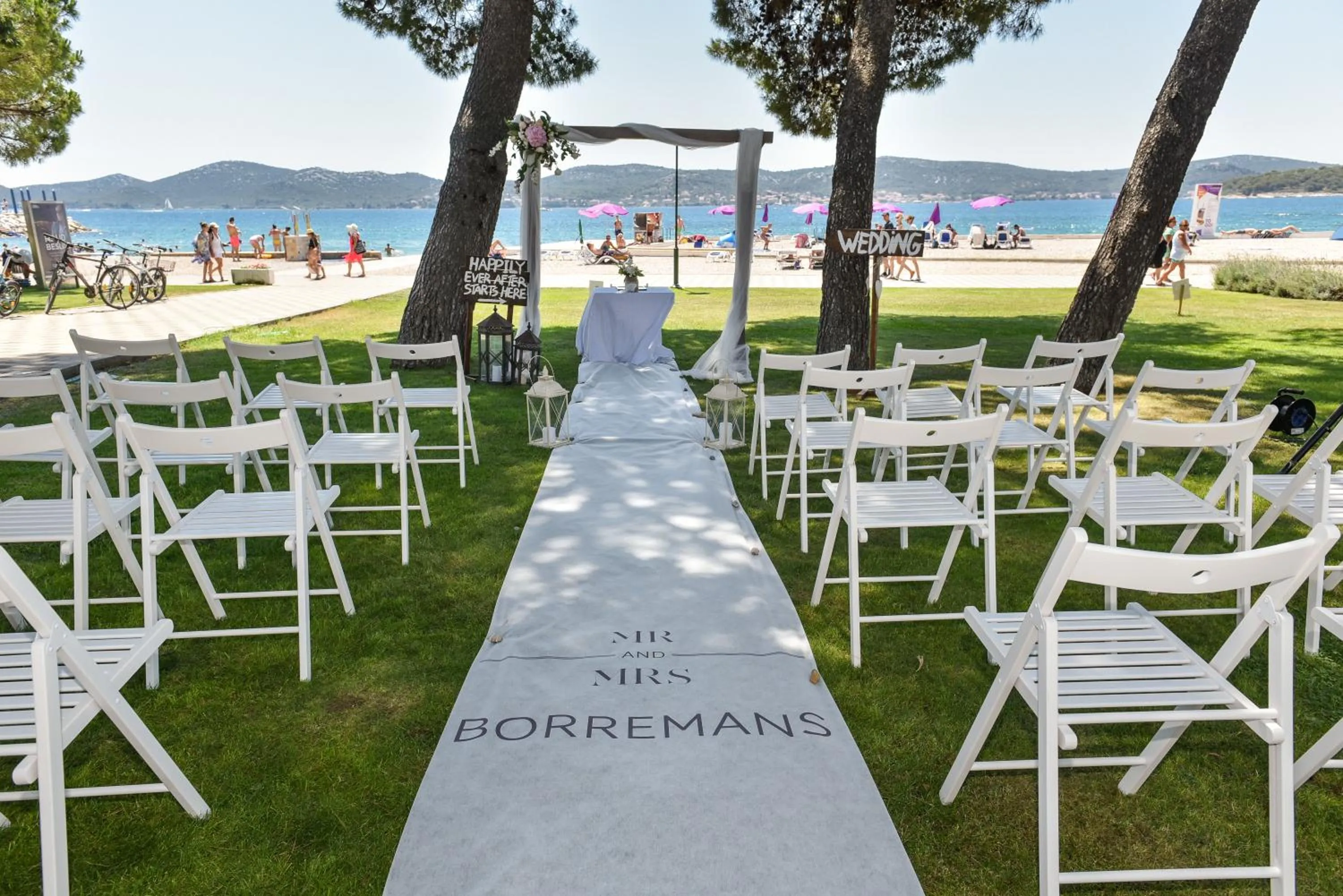 Garden in Ilirija Resort Hotel Adriatic